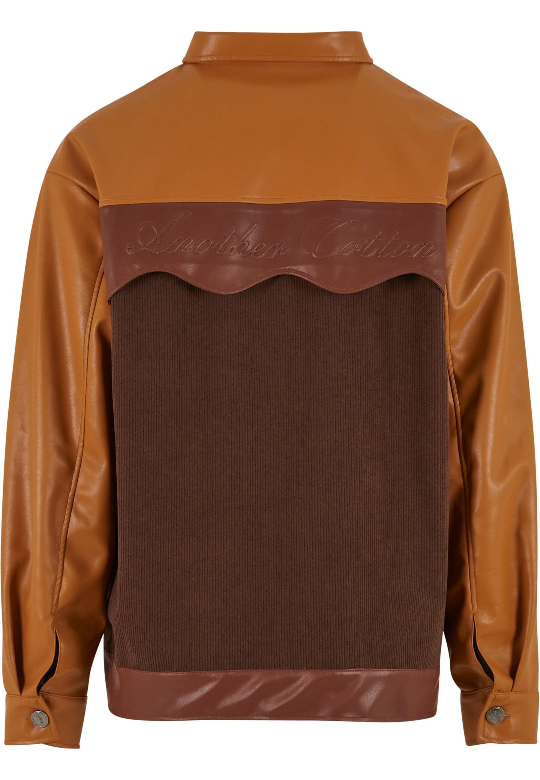 Another Cotton Lab Lederjacke »Another Cotton Lab Another Oversize Vegan Leather Jacket«, (1 St.), ohne Kapuze