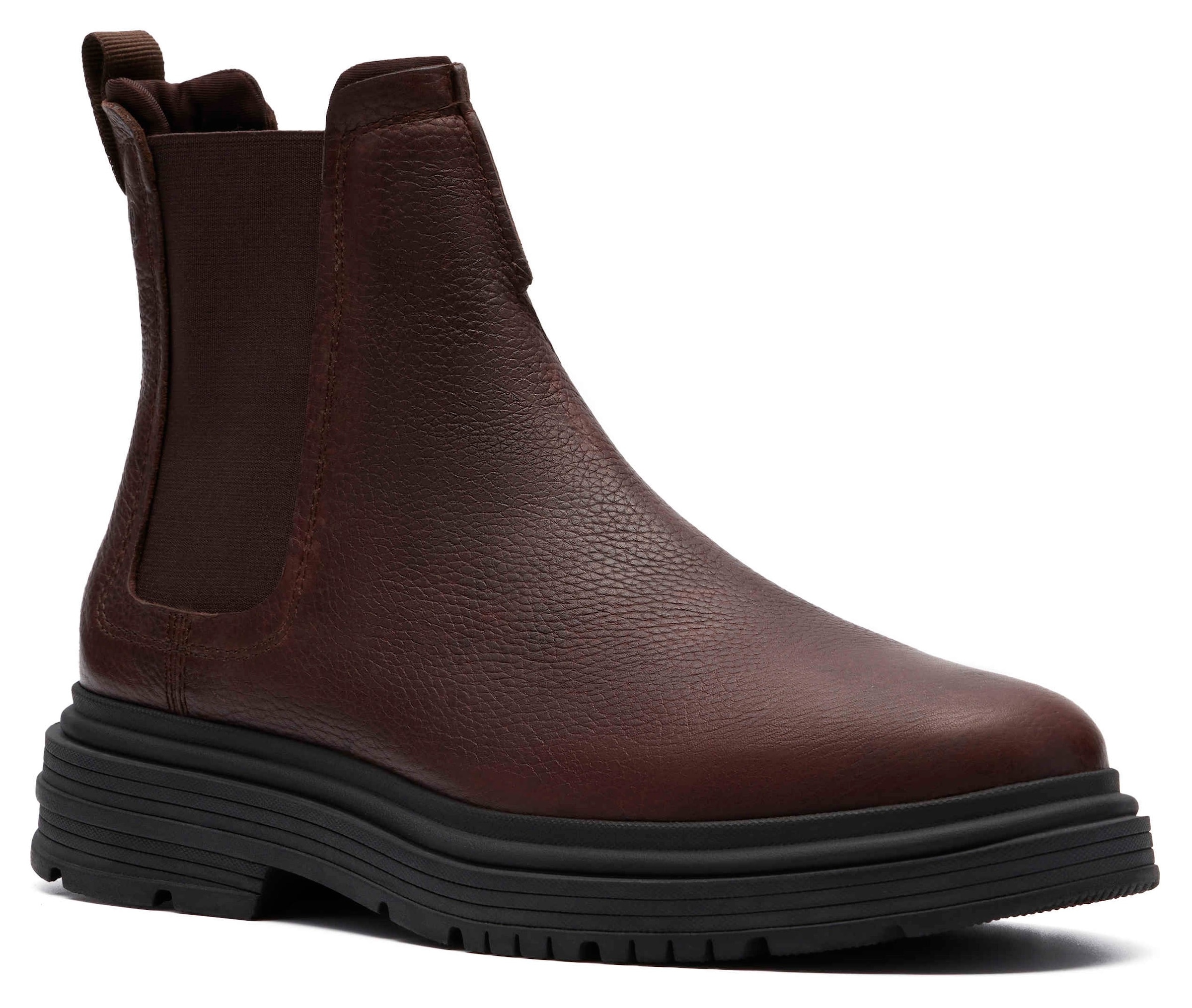 Clarks Chelseaboots "Badbury", Boots, Winterboots mit modischem Blockabsatz günstig online kaufen