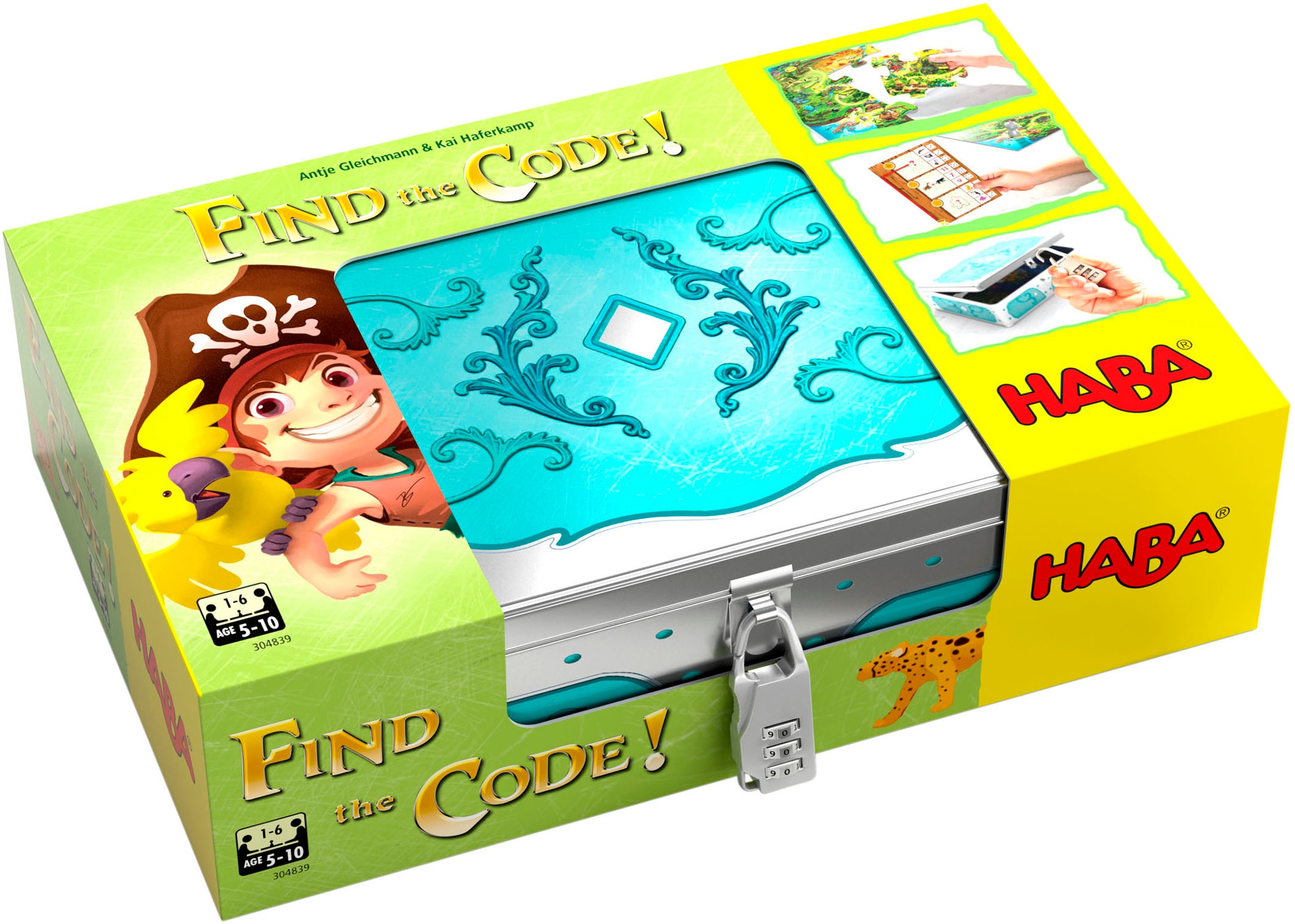 Haba Spiel »Finde the code! Pirateninsel«