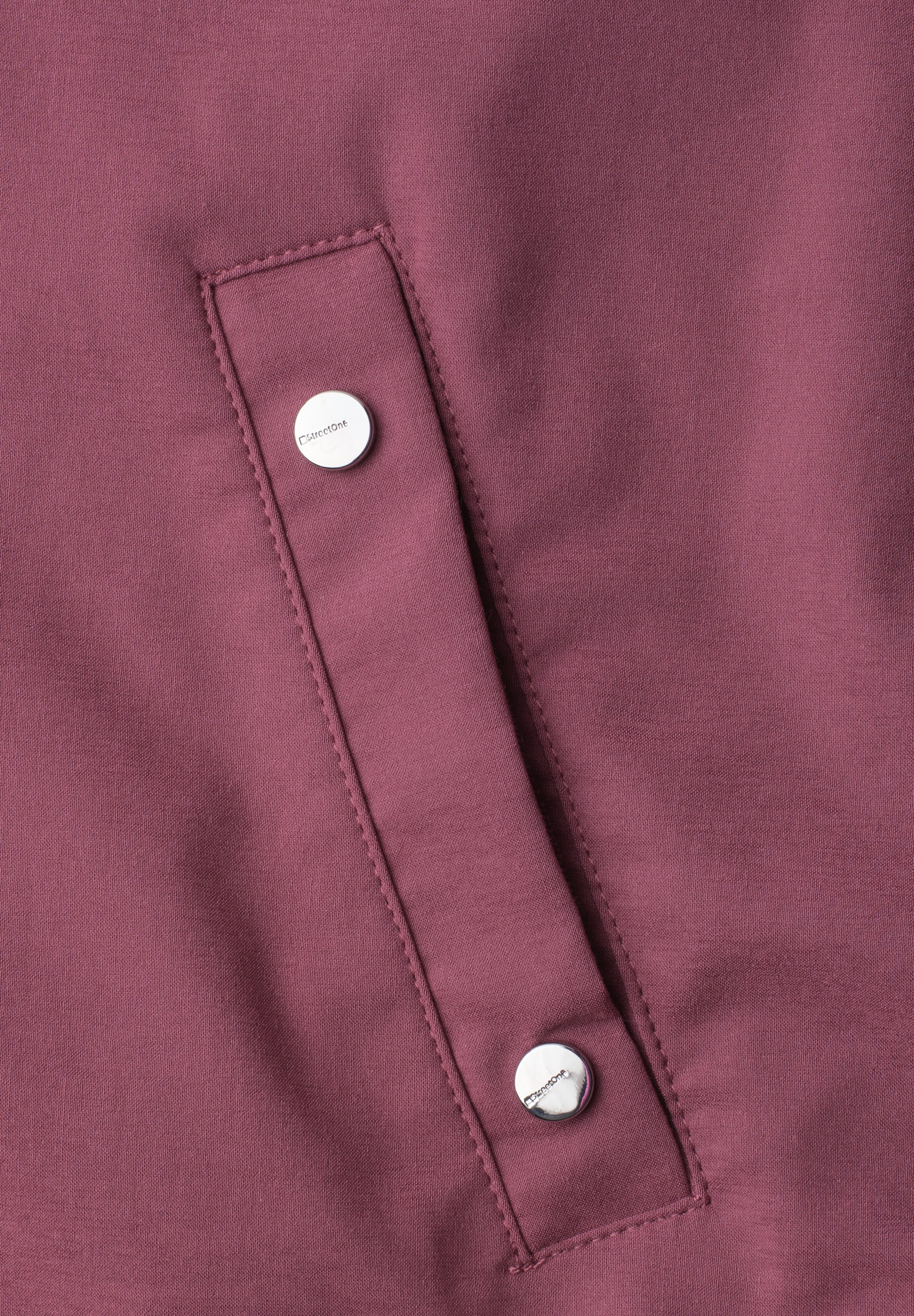 STREET ONE Kurzjacke ohne Kapuze im soften Baumwoll-Mix