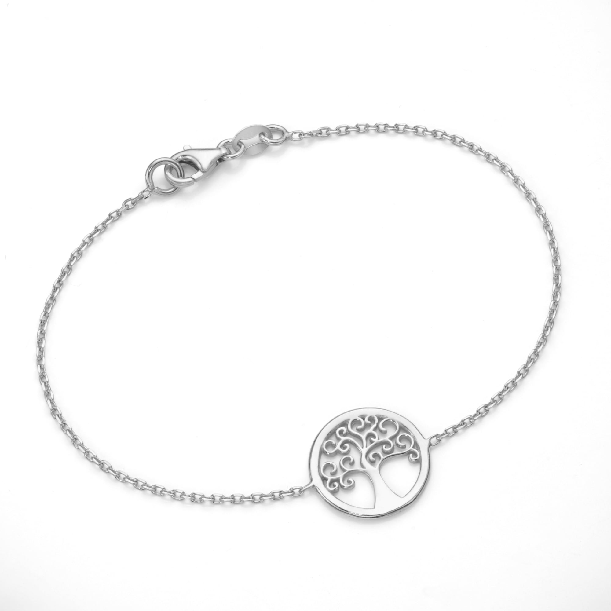 Smart Jewel Armband »Lebensbaum 925« Silber