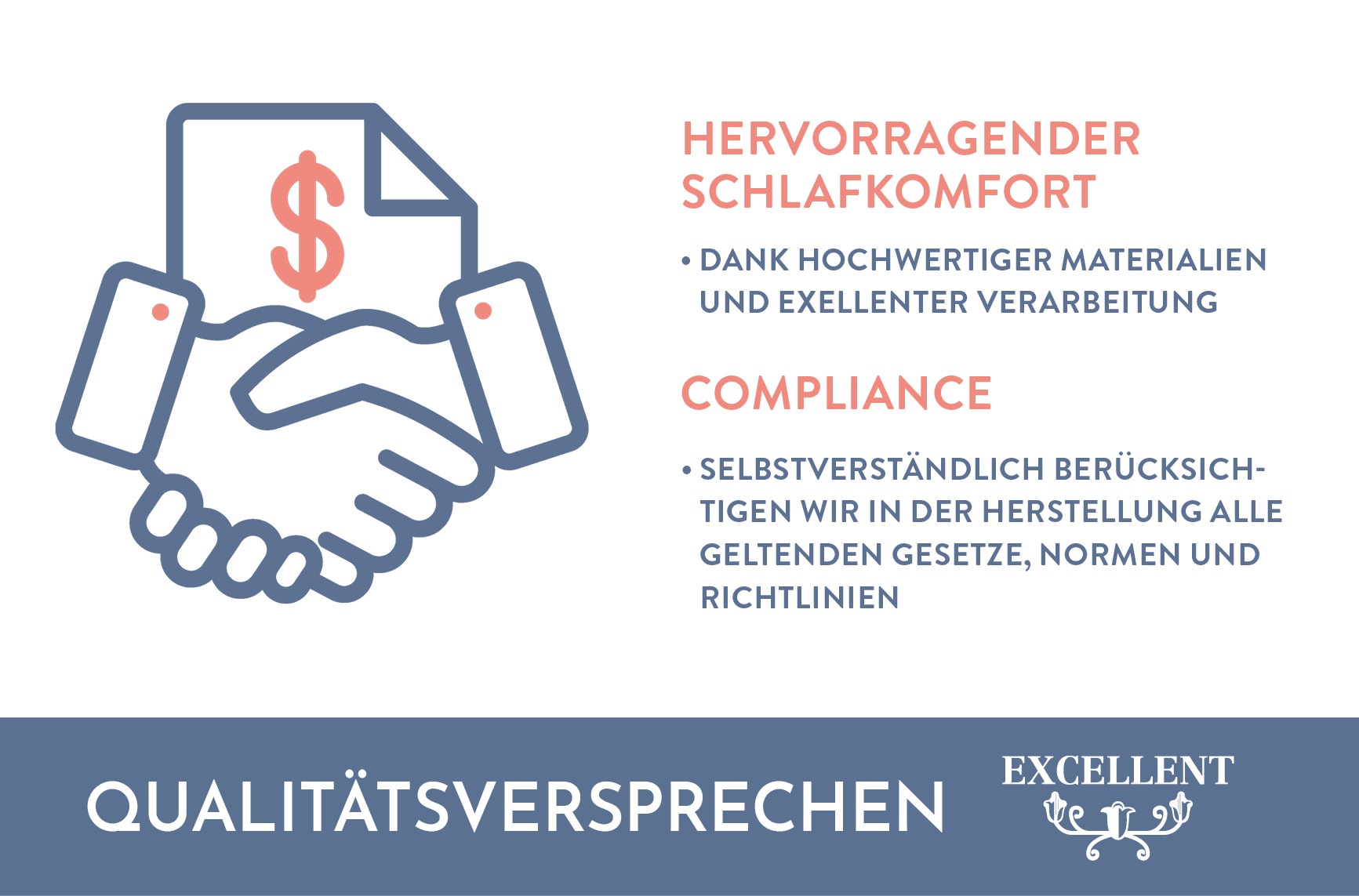 Excellent 3-Kammer-Kopfkissen »Venedig Kissen erhältlich im Einzel- oder Doppelpack!«, Füllung: 60% Daunen Außenkammer, Bezug: 100% Baumwolle, hergestellt in Deutschland, allergikerfreundlich.