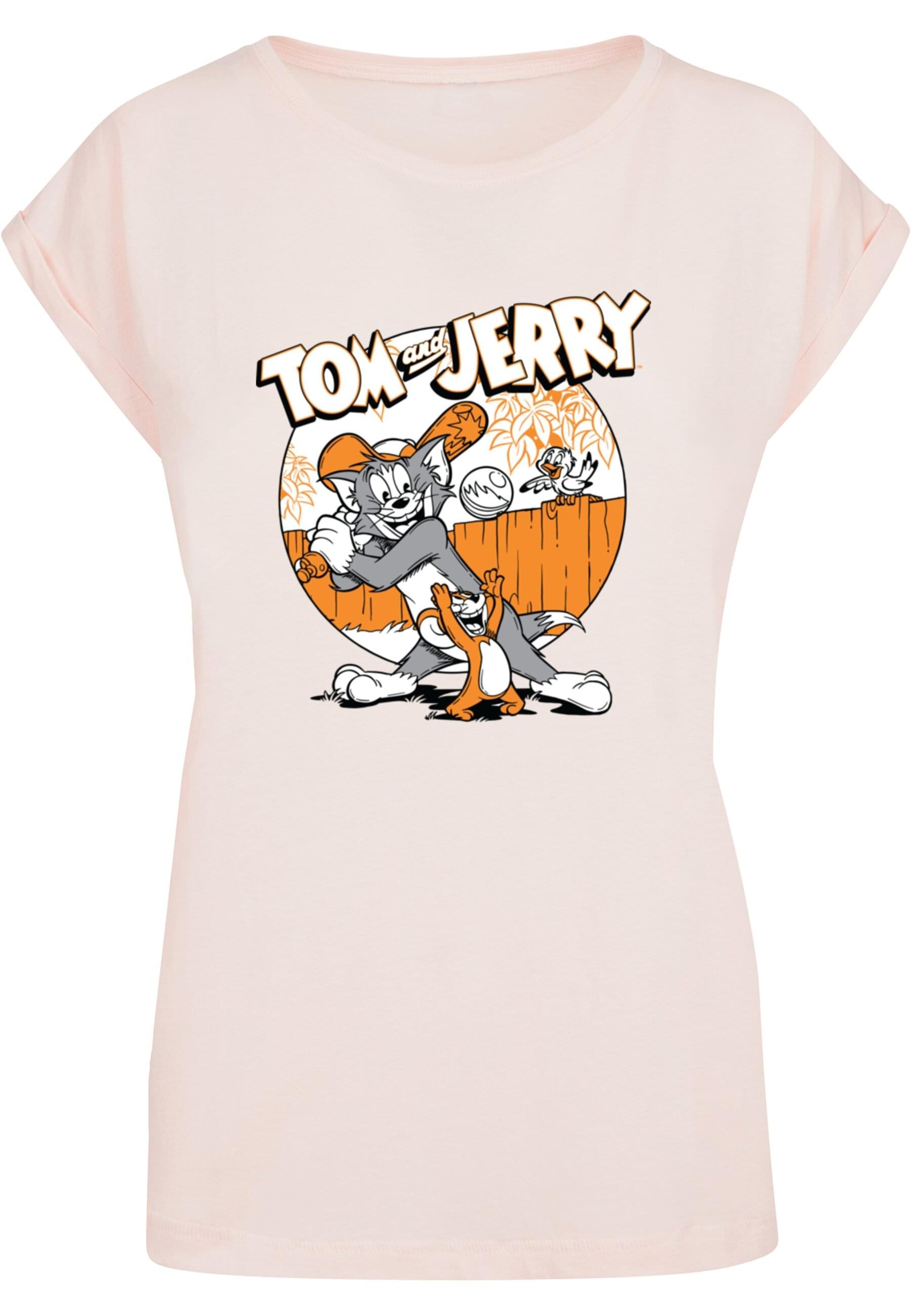 ABSOLUTE CULT T-Shirt »ABSOLUTE CULT Damen Ladies Tom and Jerry - Baseball T-Shirt«