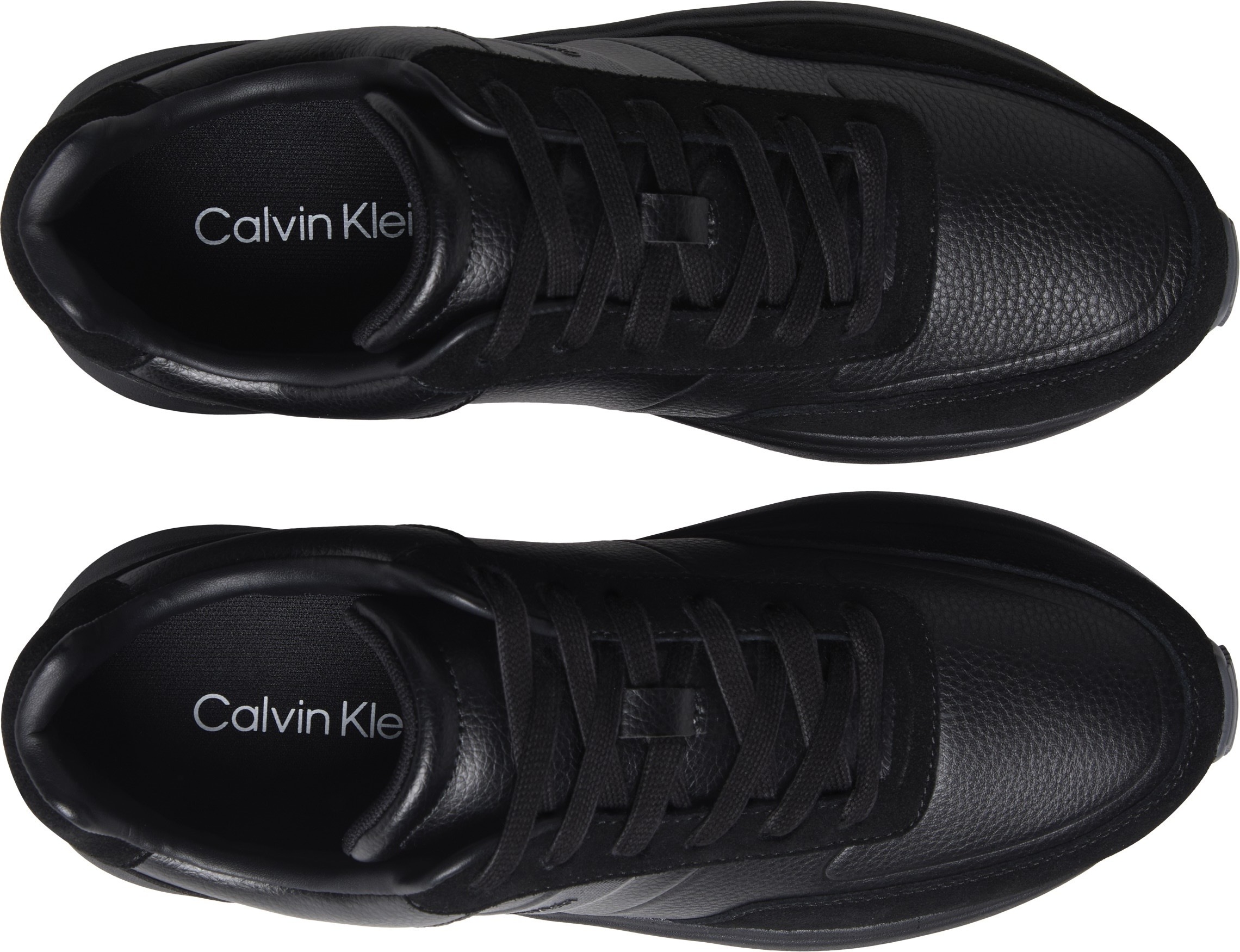 Calvin Klein Plateausneaker »CITY RUNNER LACEUP TAPE LTH«  Schnürschuh, Freizeitschuh, Halbschuh mit Profilsohle