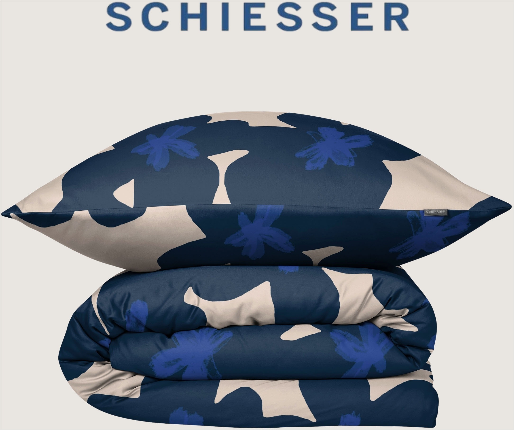 Schiesser Bettwäsche "Blossom aus weicher Baumwolle mit floralem Muster" 2 günstig online kaufen