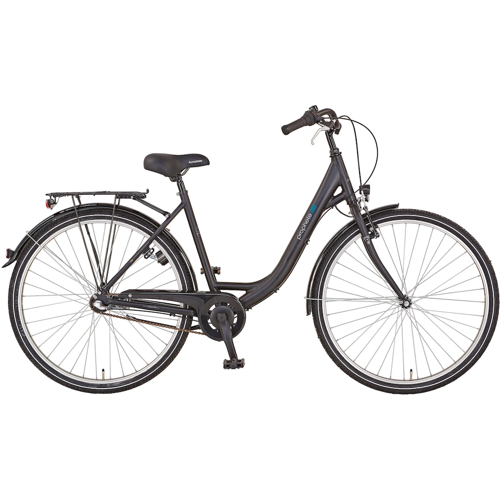 Prophete Cityrad »GENIESSER 20.BSC.10 City Bike 28"«, 3 Gang, Shimano, Nabenschaltung