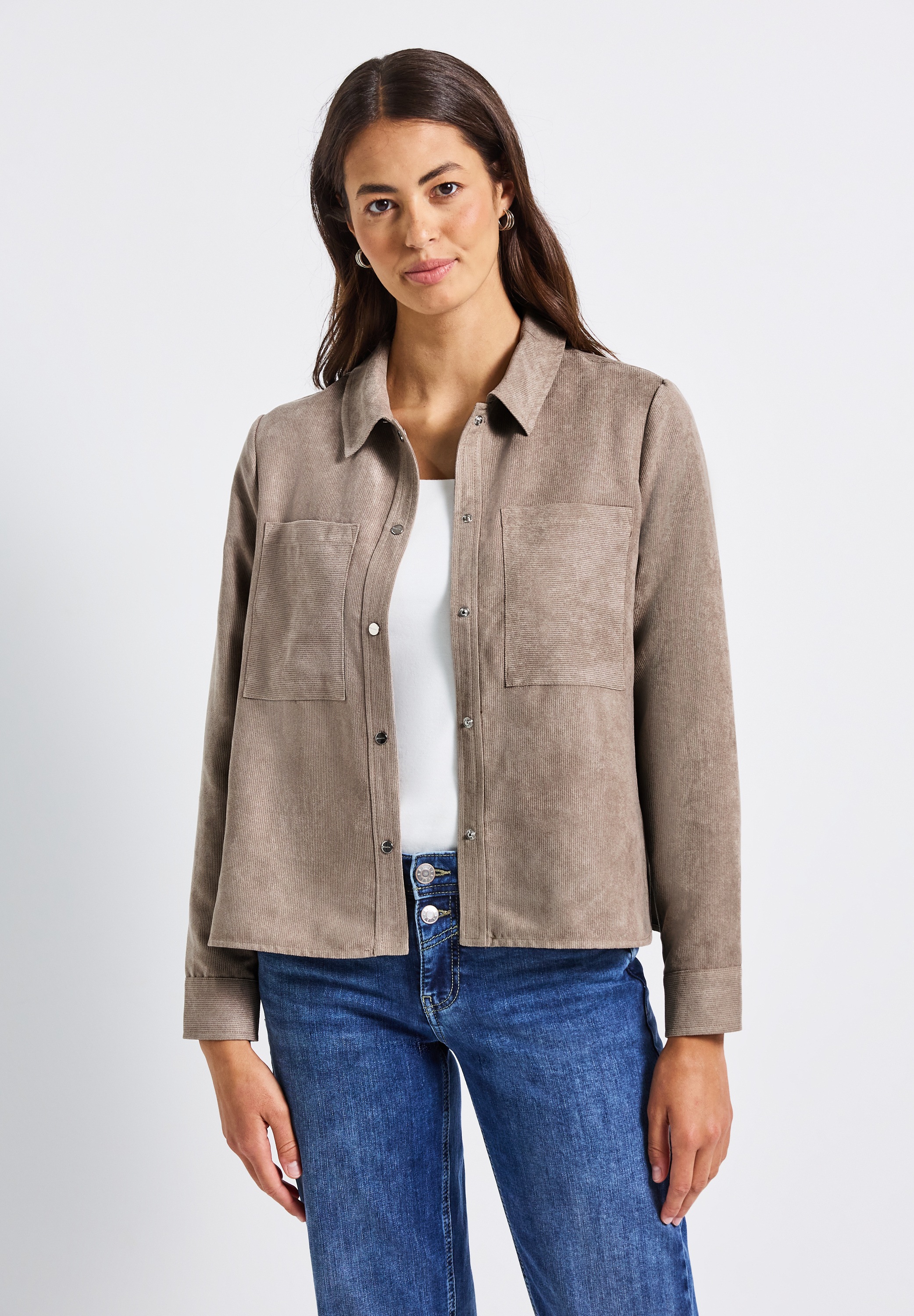STREET ONE Kurzjacke, ohne Kapuze, mit Brusttaschen günstig online kaufen