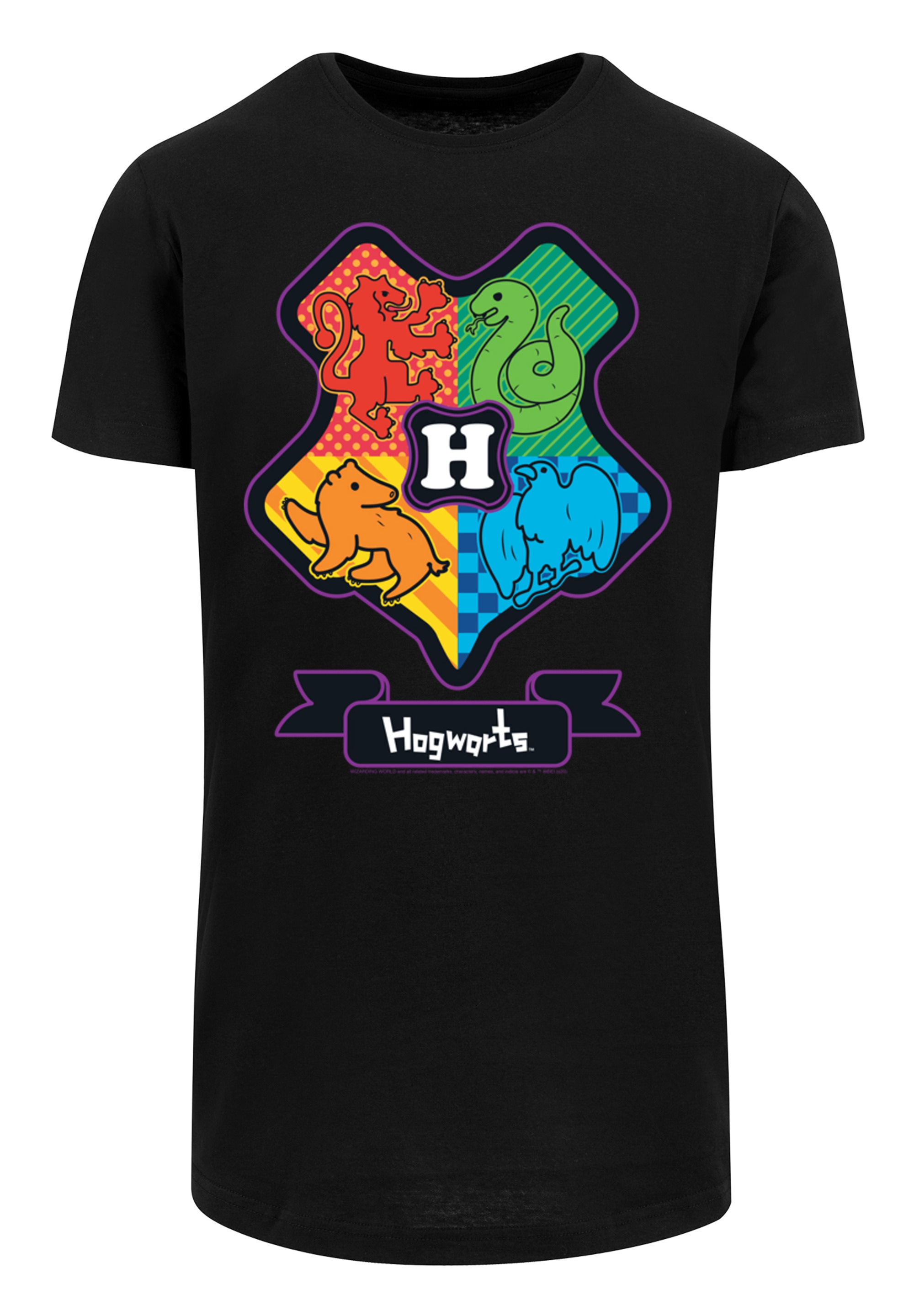 F4NT4STIC T-Shirt »Harry Potter Hogwarts Junior Crest«, Print