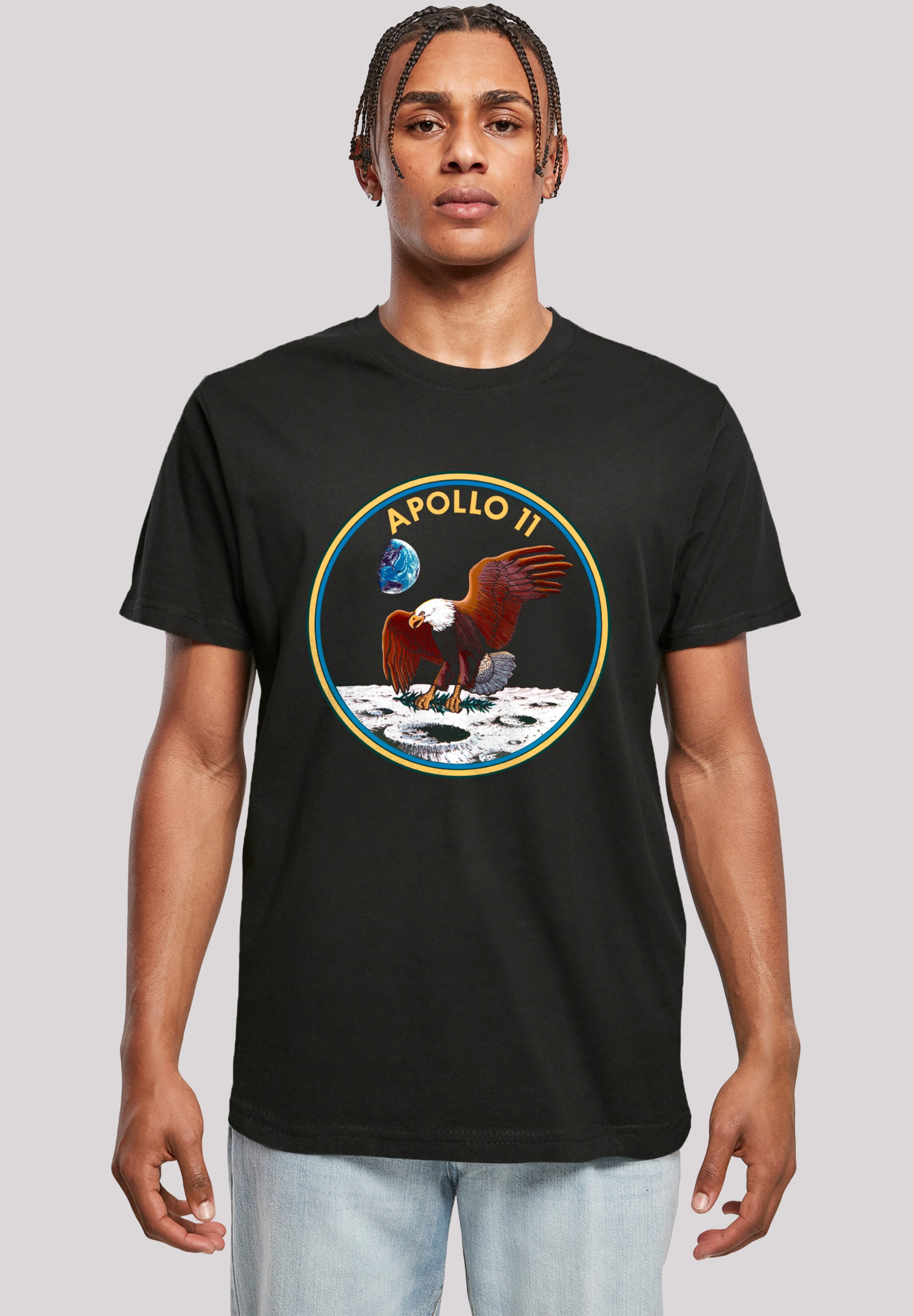 F4NT4STIC T-Shirt "NASA Apollo 11 Mission Badge", Premium Qualität günstig online kaufen