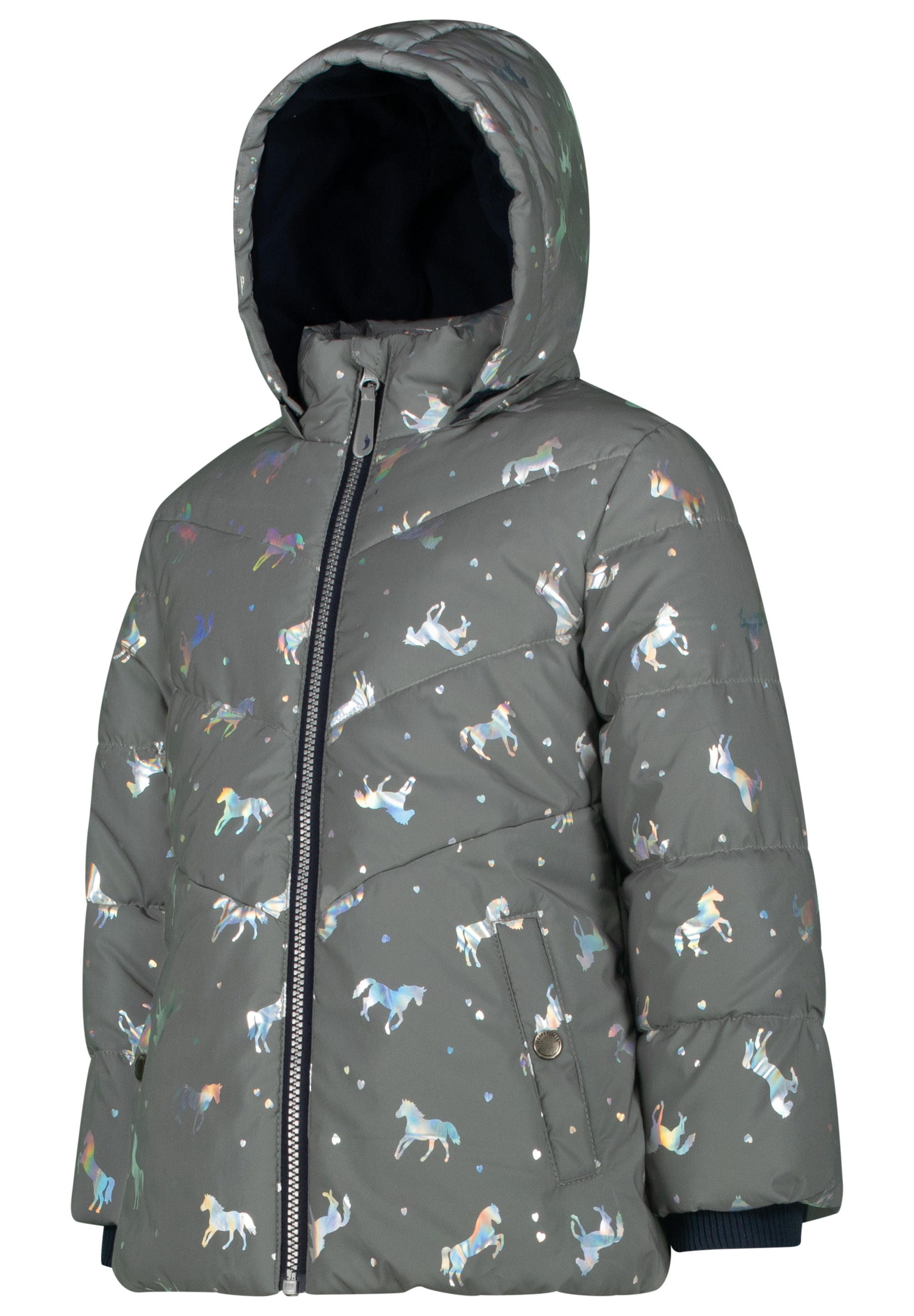 SALT AND PEPPER Steppjacke »Outdoor«, Mit tollem Pferdemuster