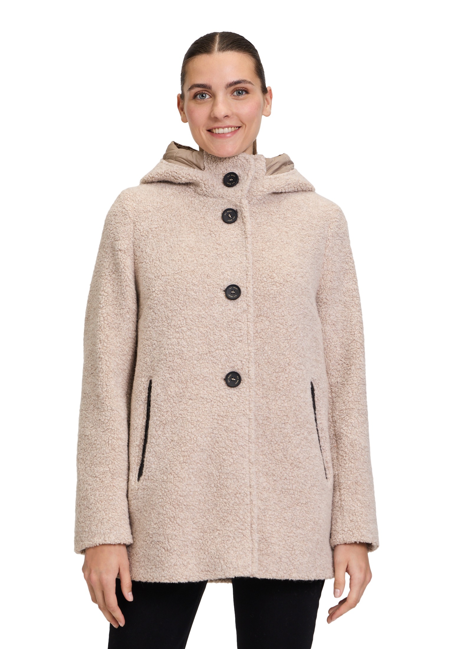 Gil Bret Wolljacke "Gil Bret Damen Wolljacke mit Kapuze", mit Kapuze günstig online kaufen