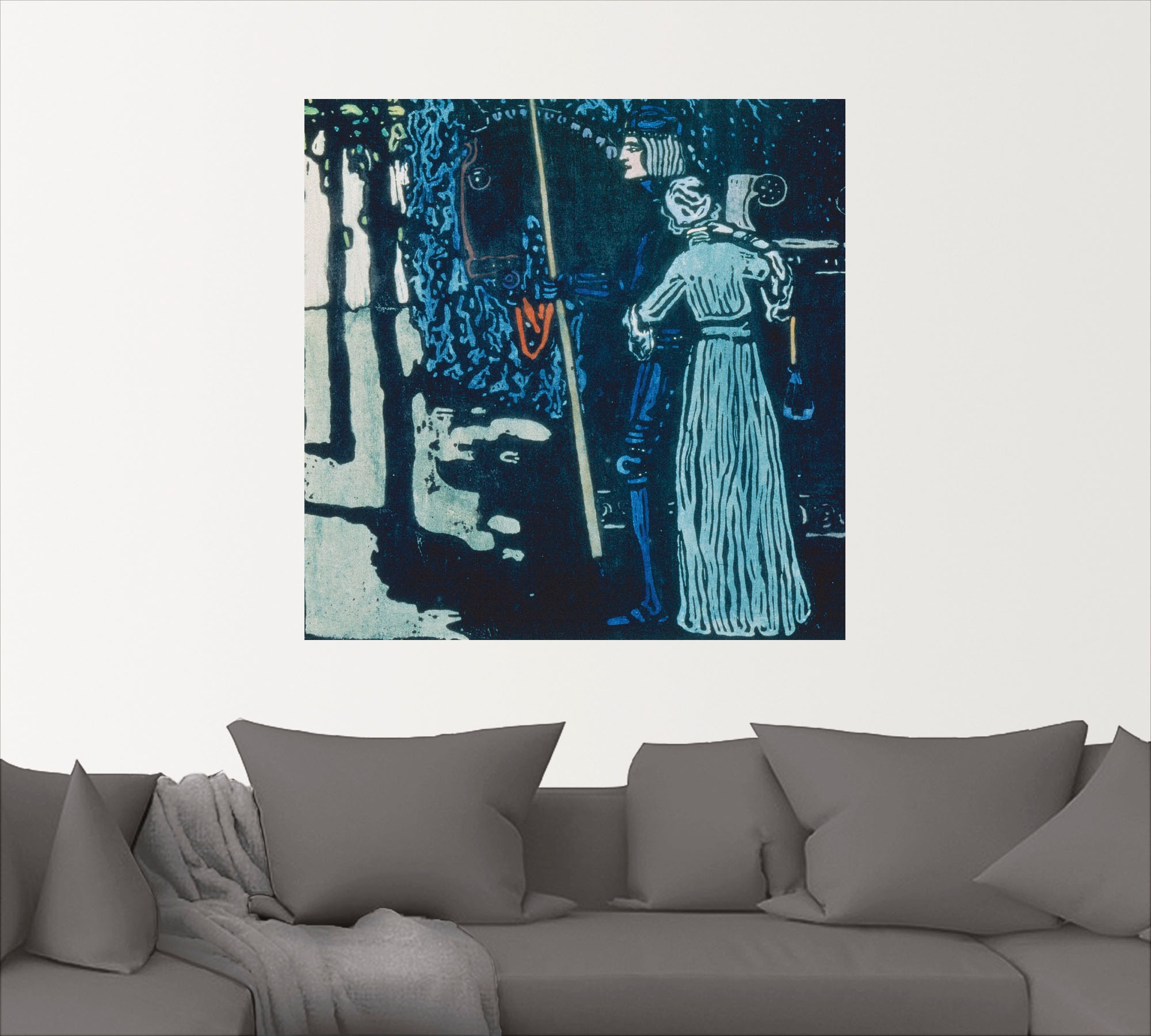 Artland Wandbild »Abschied. als (1 | Größen oder in bestellen versch. Leinwandbild, Frau, St.), Poster Wandaufkleber BAUR 1903«