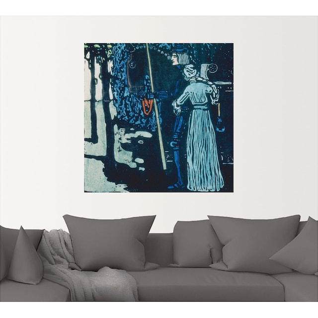 Artland Wandbild »Abschied. 1903«, Frau, (1 St.), als Leinwandbild,  Wandaufkleber oder Poster in versch. Größen bestellen | BAUR