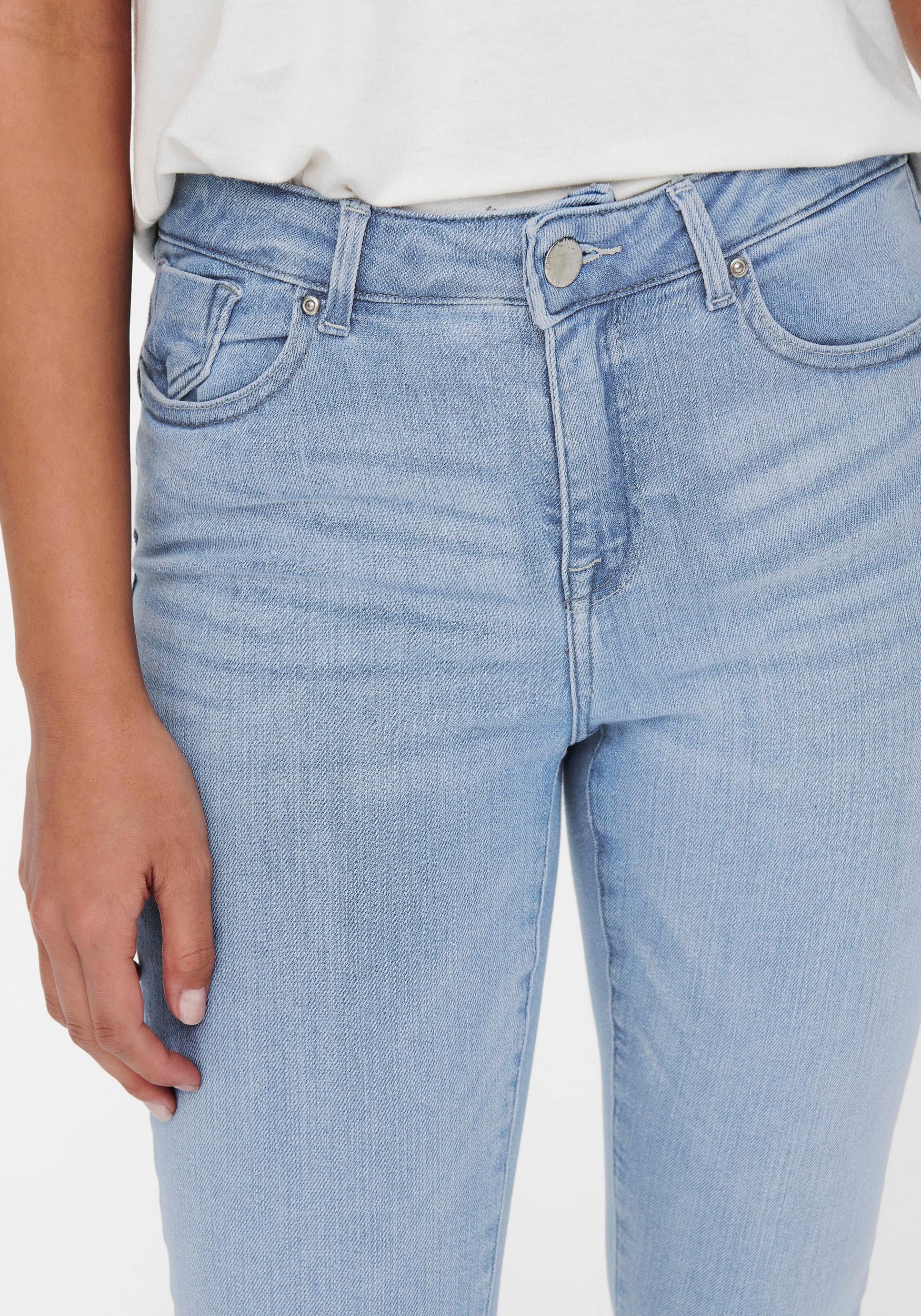 ONLY Skinny-fit-Jeans »ONLPOWER MID PUSH UP SK DNM AZG944 NOOS«