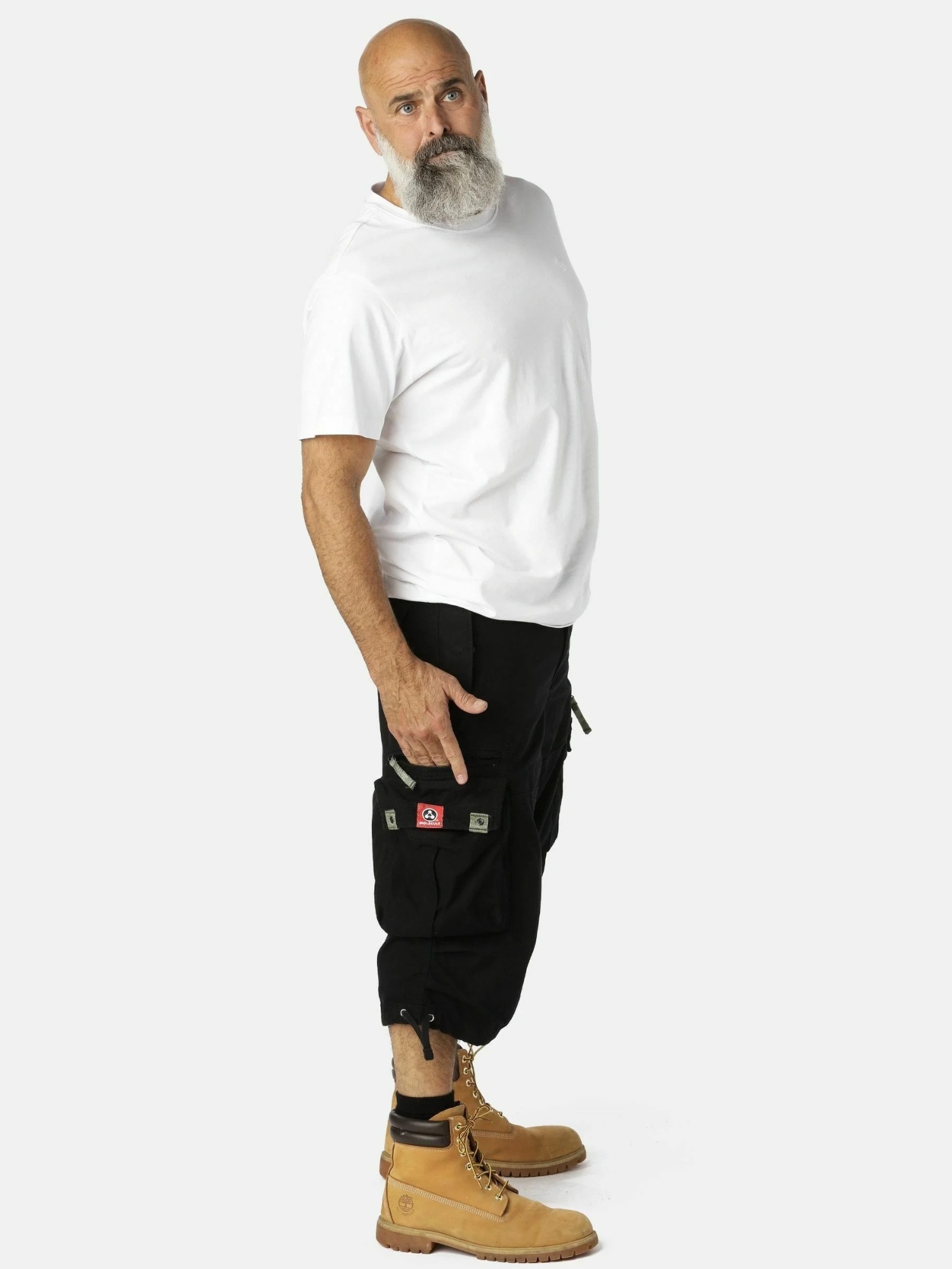 Molecule Shorts »Molecule Cargo Shorts 3/4 BAGGY«