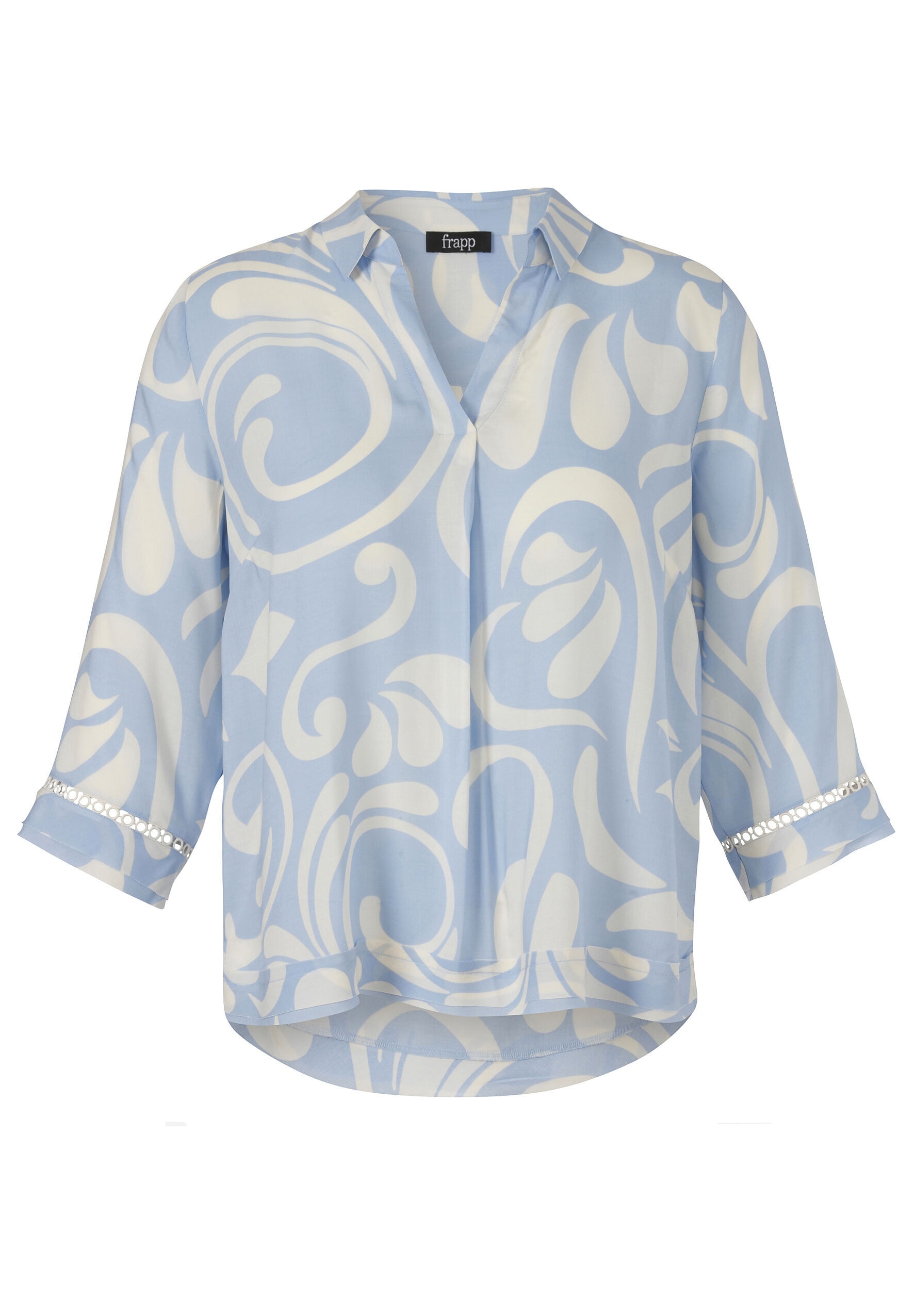 FRAPP Shirtbluse »FRAPP Bluse« Große Größen