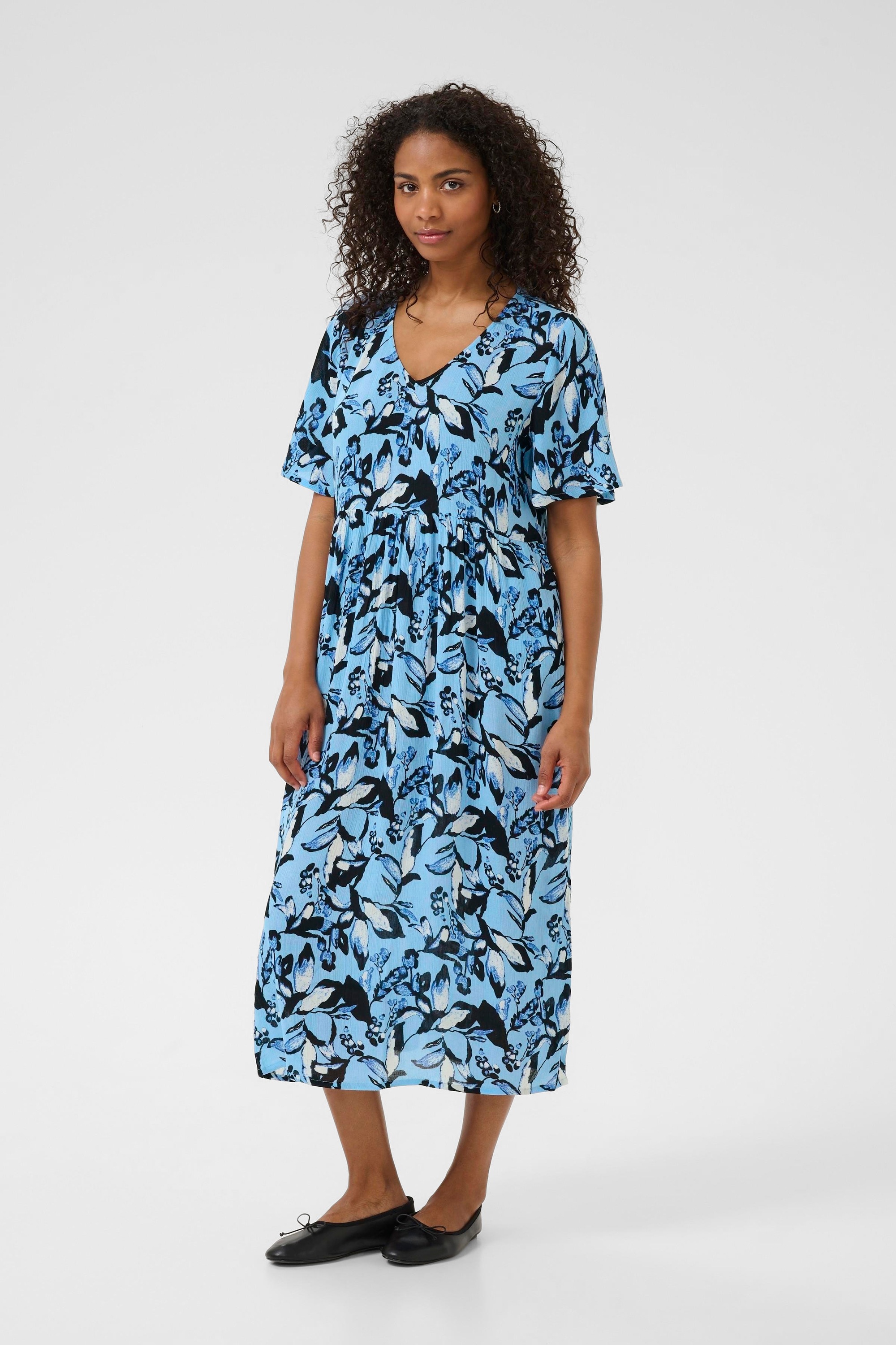 KAFFE Midikleid »Damen Kleid KAjessi«