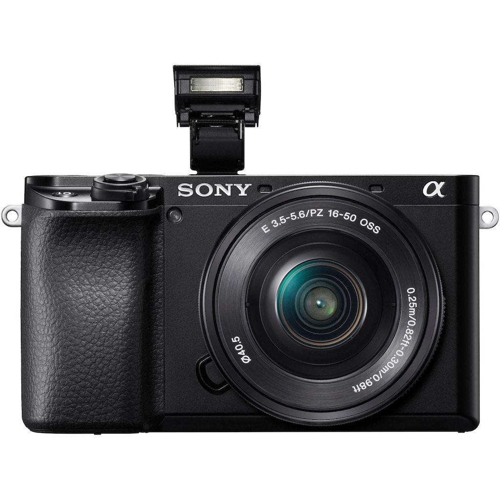Sony Systemkamera »ILCE-6100B -Alpha 6100 E-Mount«, 24,2 MP
