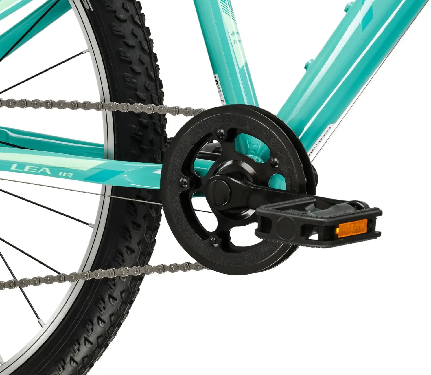 Kross Kinderfahrrad »KROSS Kinderad 24" Lea JR 1.0 Blau 8 Gänge 2026« 8 Gang Shimano TOURNEY TX800 Schaltwerk Kettenschaltung