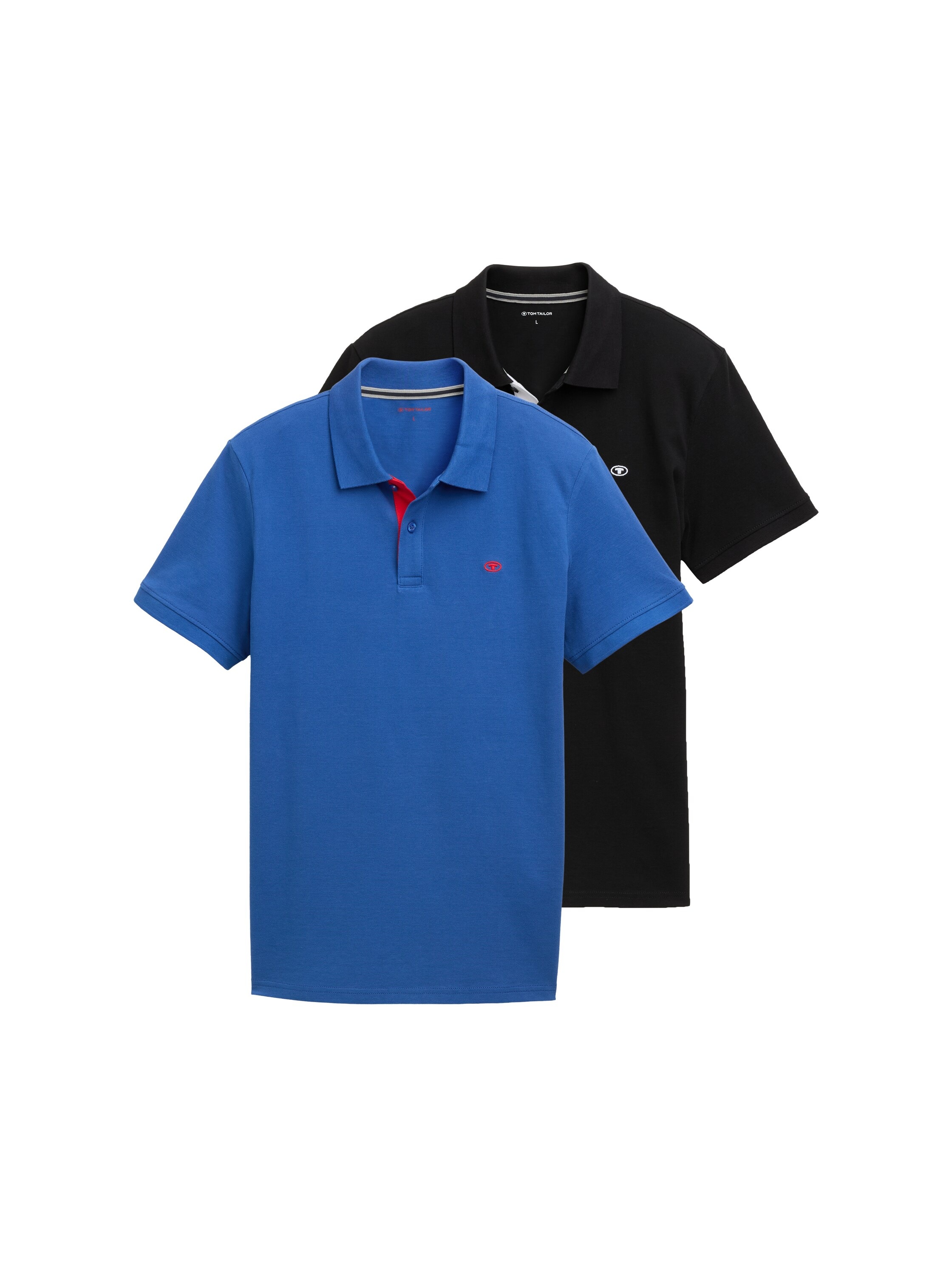 TOM TAILOR Poloshirt Packung, 2 Stk. im Doppelpack günstig online kaufen