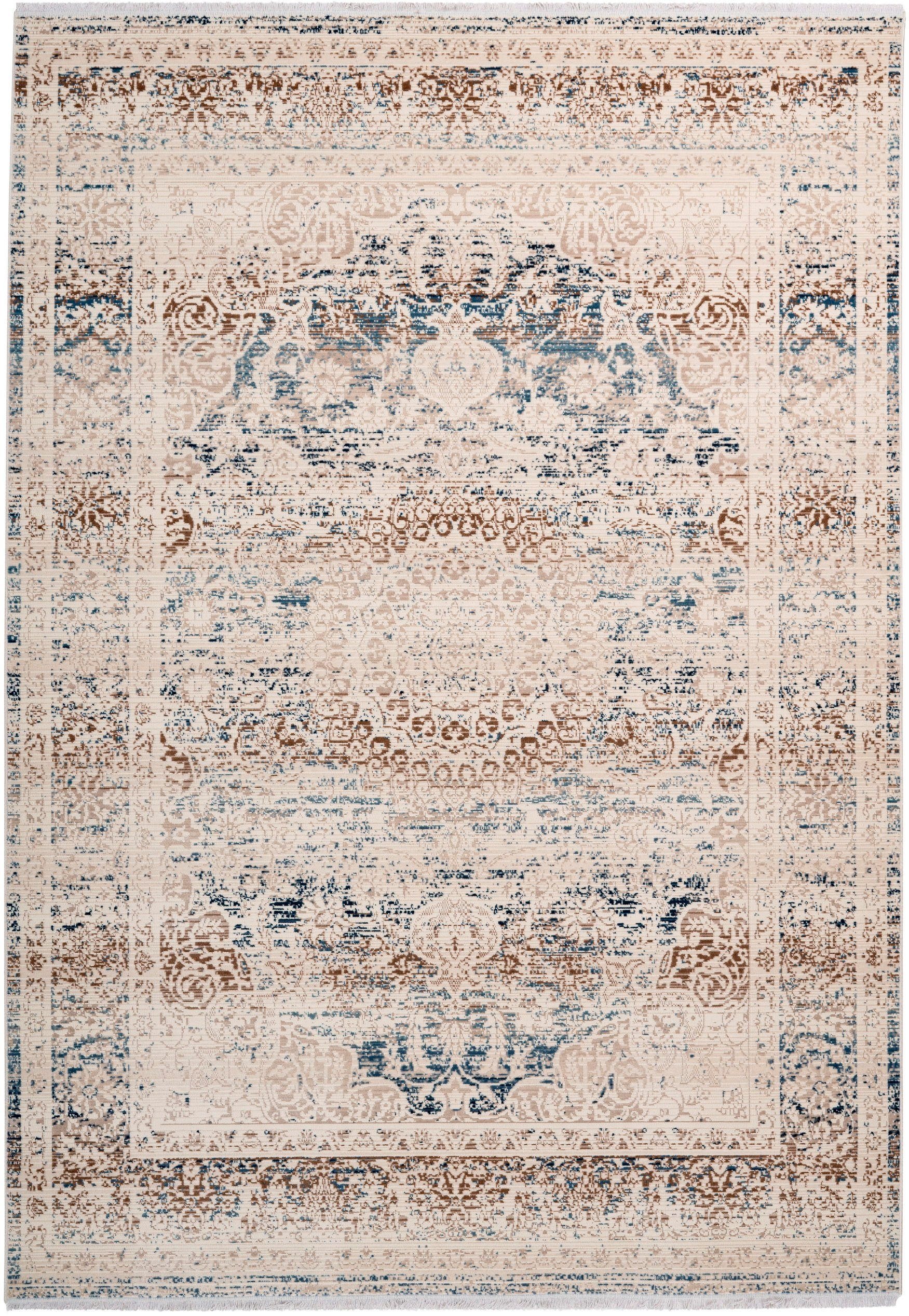 my home Teppich "Bora" rechteckig 5 mm Höhe Wohnzimmer günstig online kaufen