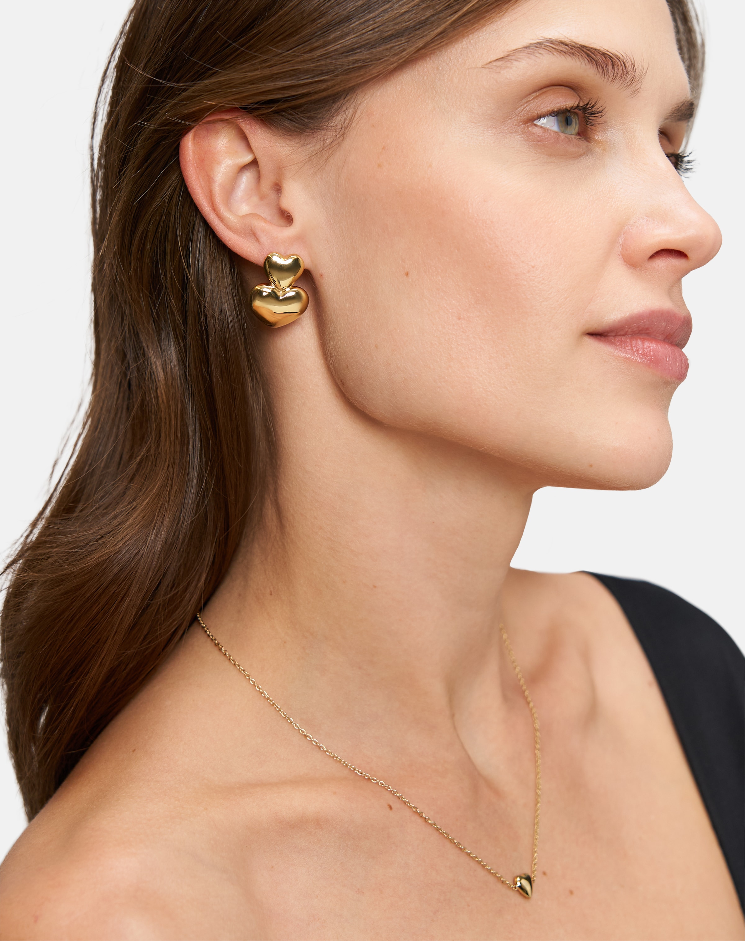 Tamaris Paar Ohrstecker »Schmuck Geschenk Edelstahl Ohrringe Bold Hearts Herz«