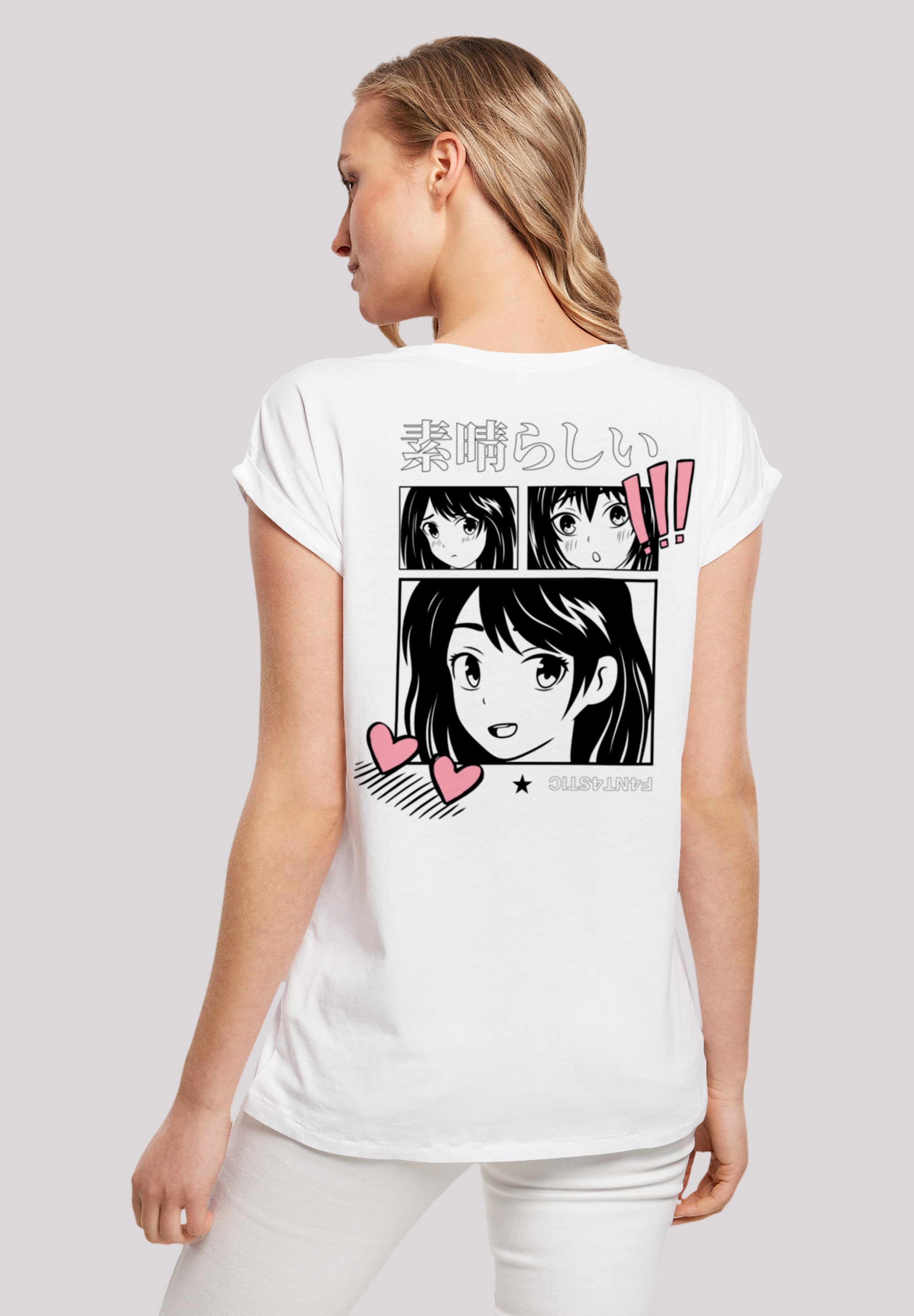 F4NT4STIC T-Shirt "Manga Anime Japan Grafik", Print günstig online kaufen