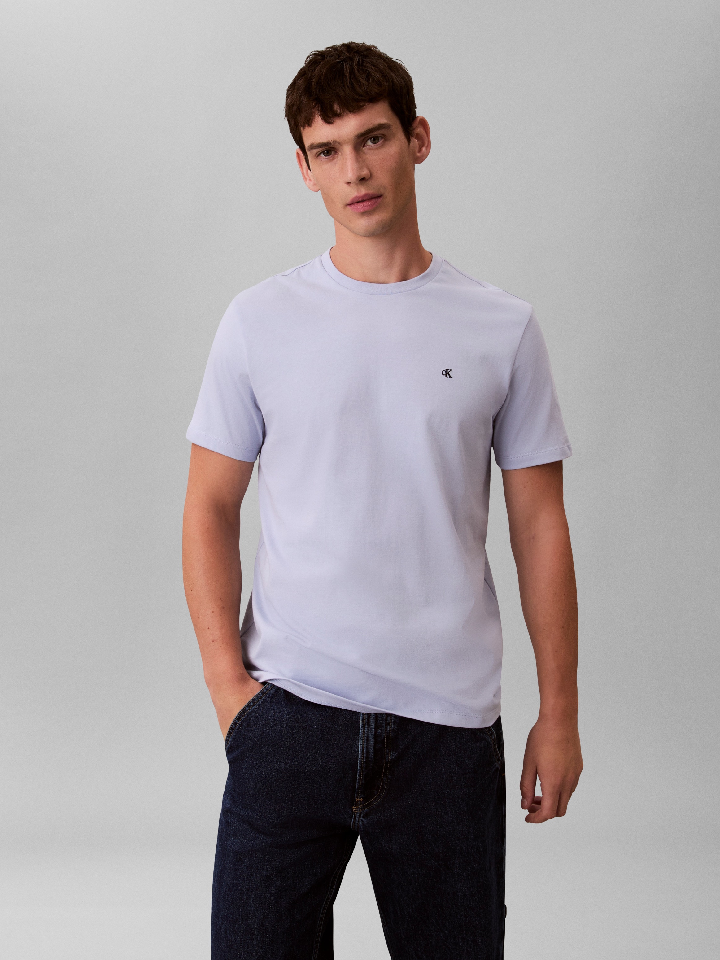 Calvin Klein Jeans T-Shirt "CLASSIC MONOGRAM" regular fit, Rundhalsausschni günstig online kaufen