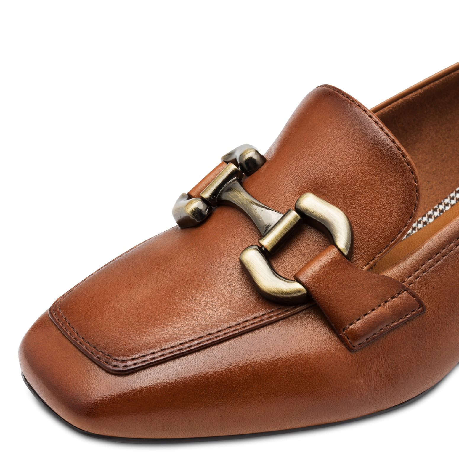 Tamaris Pumps, Blockabsatz, Slipper, Businessschuh mit Zierriegel, Schmuckelement