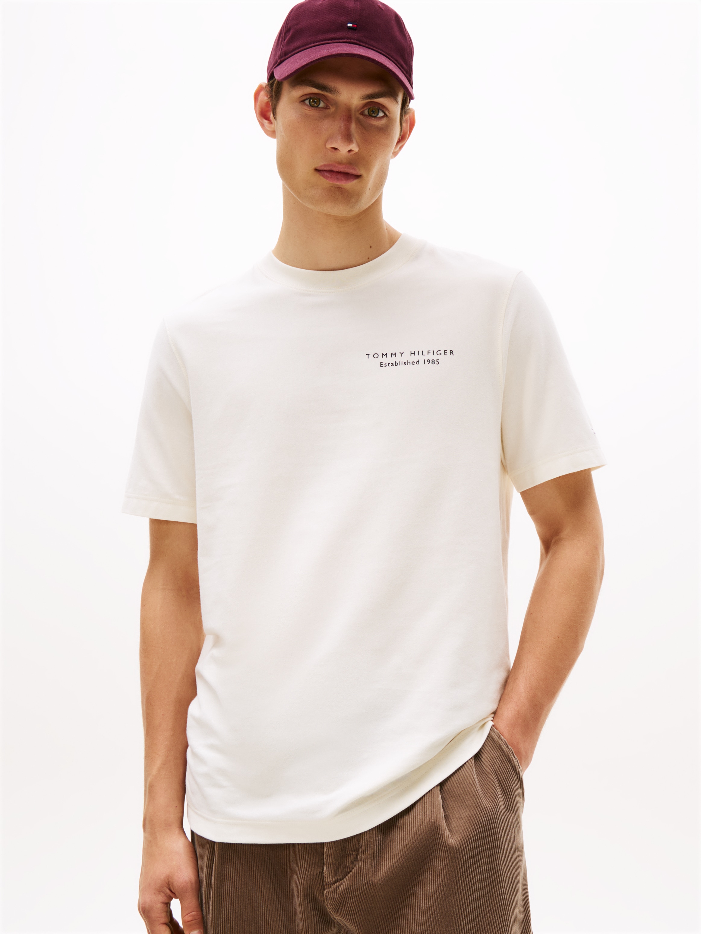 Tommy Hilfiger T-Shirt "PHOTO PRINT GRAPHIC", großer Rückenprint, Rundhals, günstig online kaufen