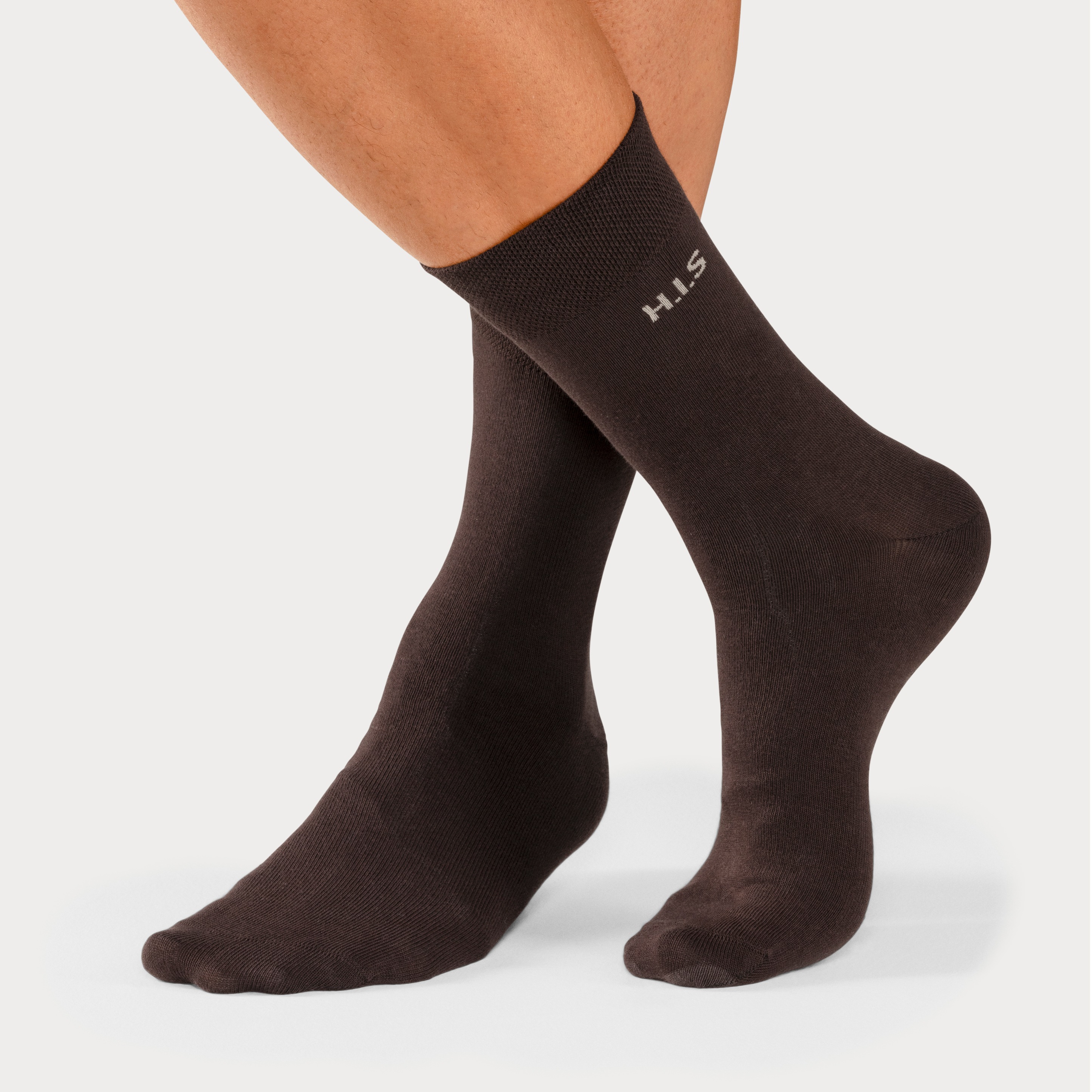 Thumbnail - H.I.S Socken Packung, 4 Stk. tlg. mit druckfreiem Bündchen