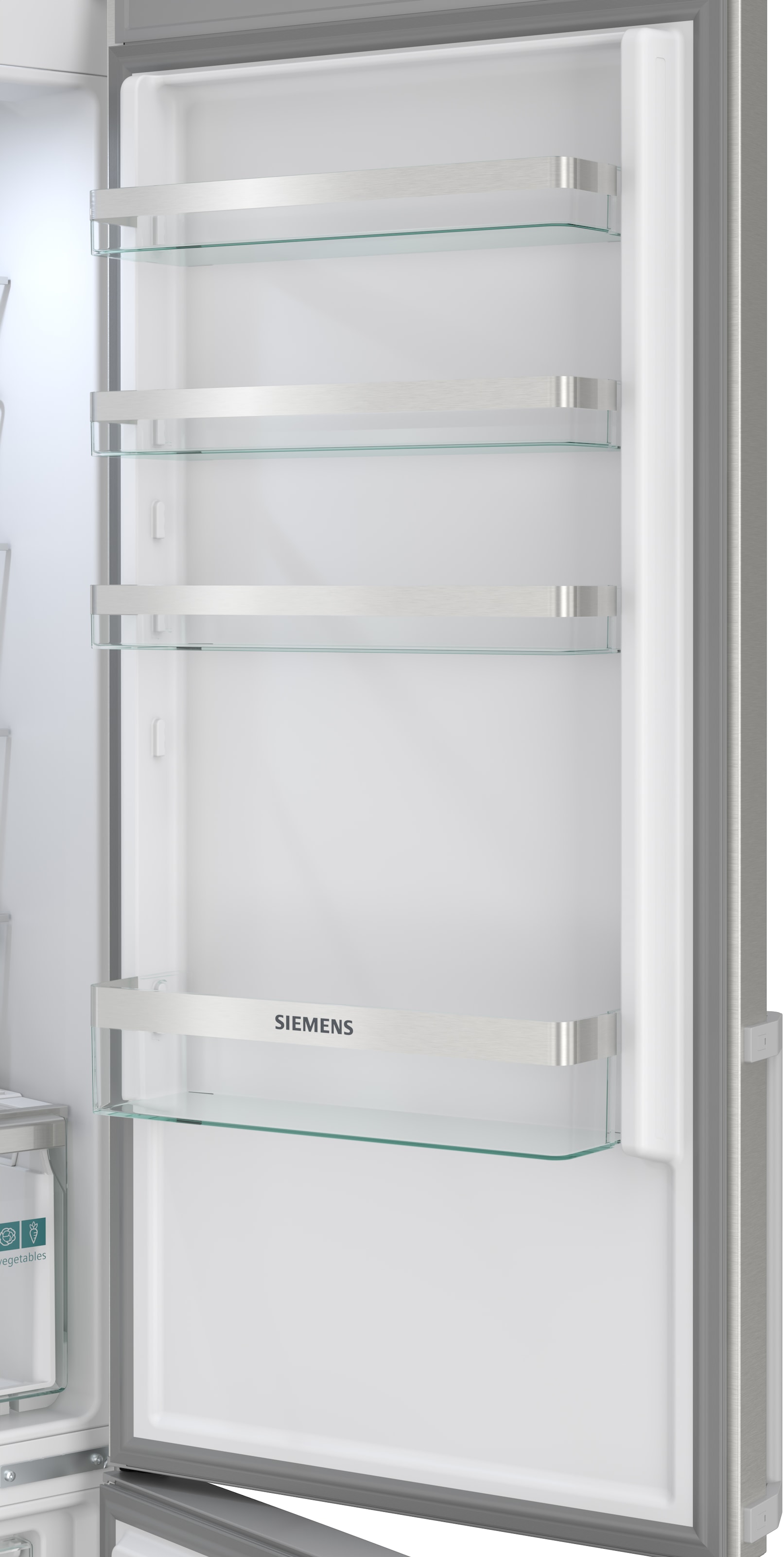 SIEMENS Kühl-/Gefrierkombination iQ300 »KG39NVICV« 203 cm hoch 60 cm breit