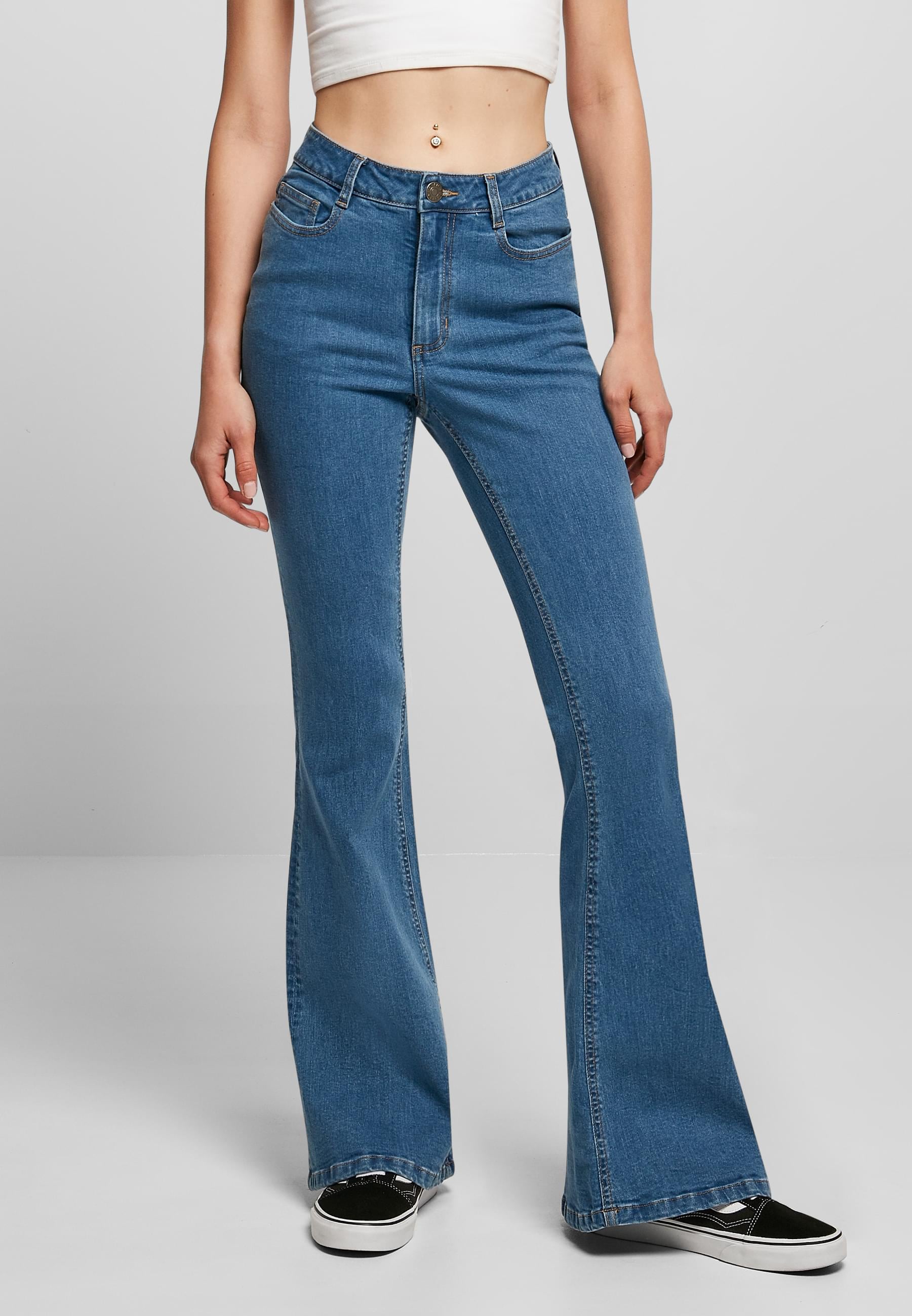 URBAN CLASSICS Bequeme Jeans »Urban Classics Damen«, 1 Stk.