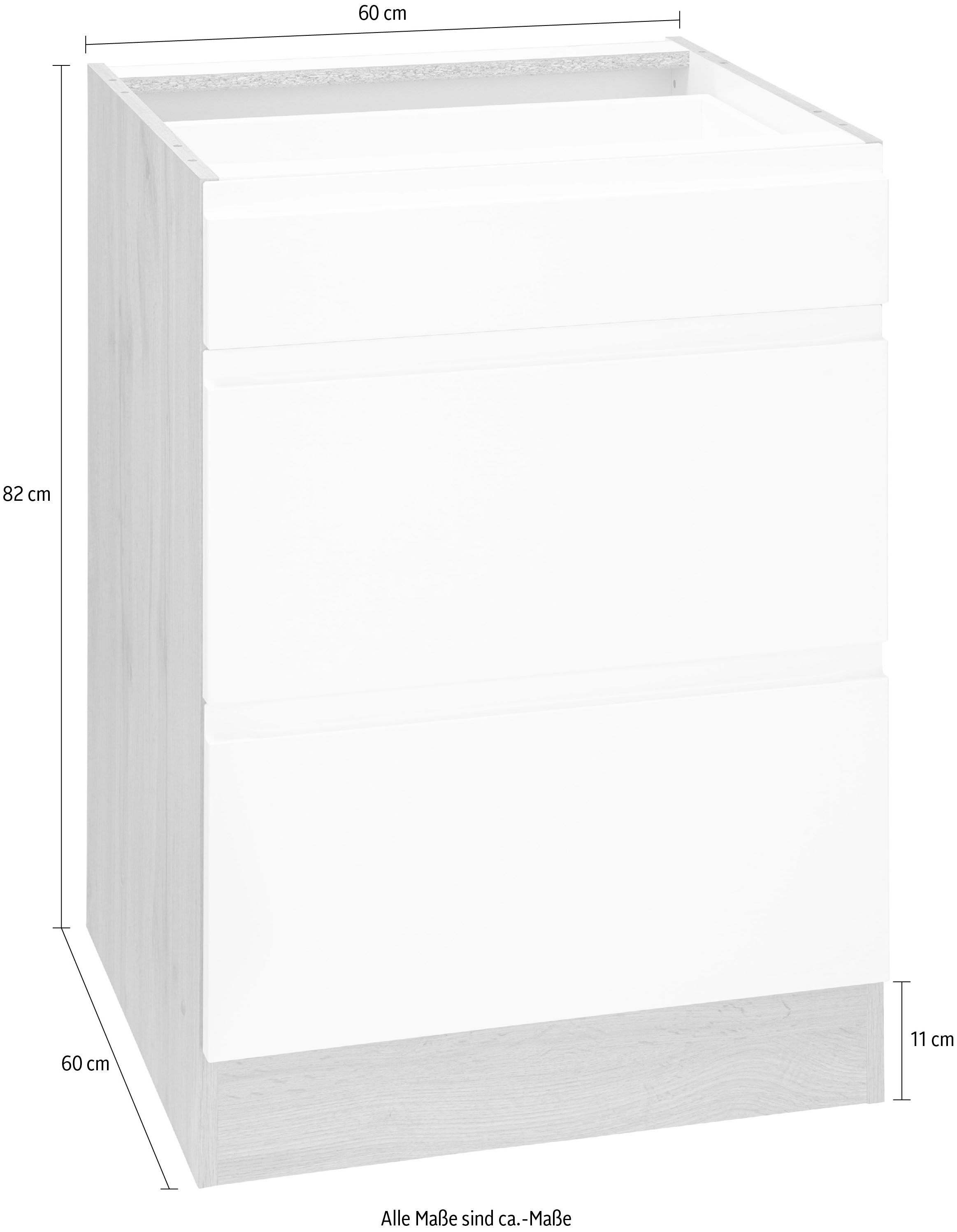 KOCHSTATION Unterschrank »KS-Bruneck«, >>Bruneck