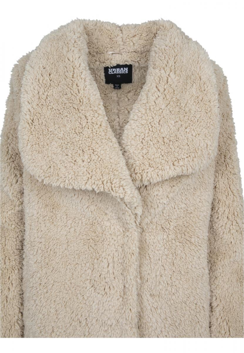 URBAN CLASSICS Parka »Damen Ladies Soft Sherpa Coat«, (1 St.), ohne Kapuze  für kaufen | BAUR