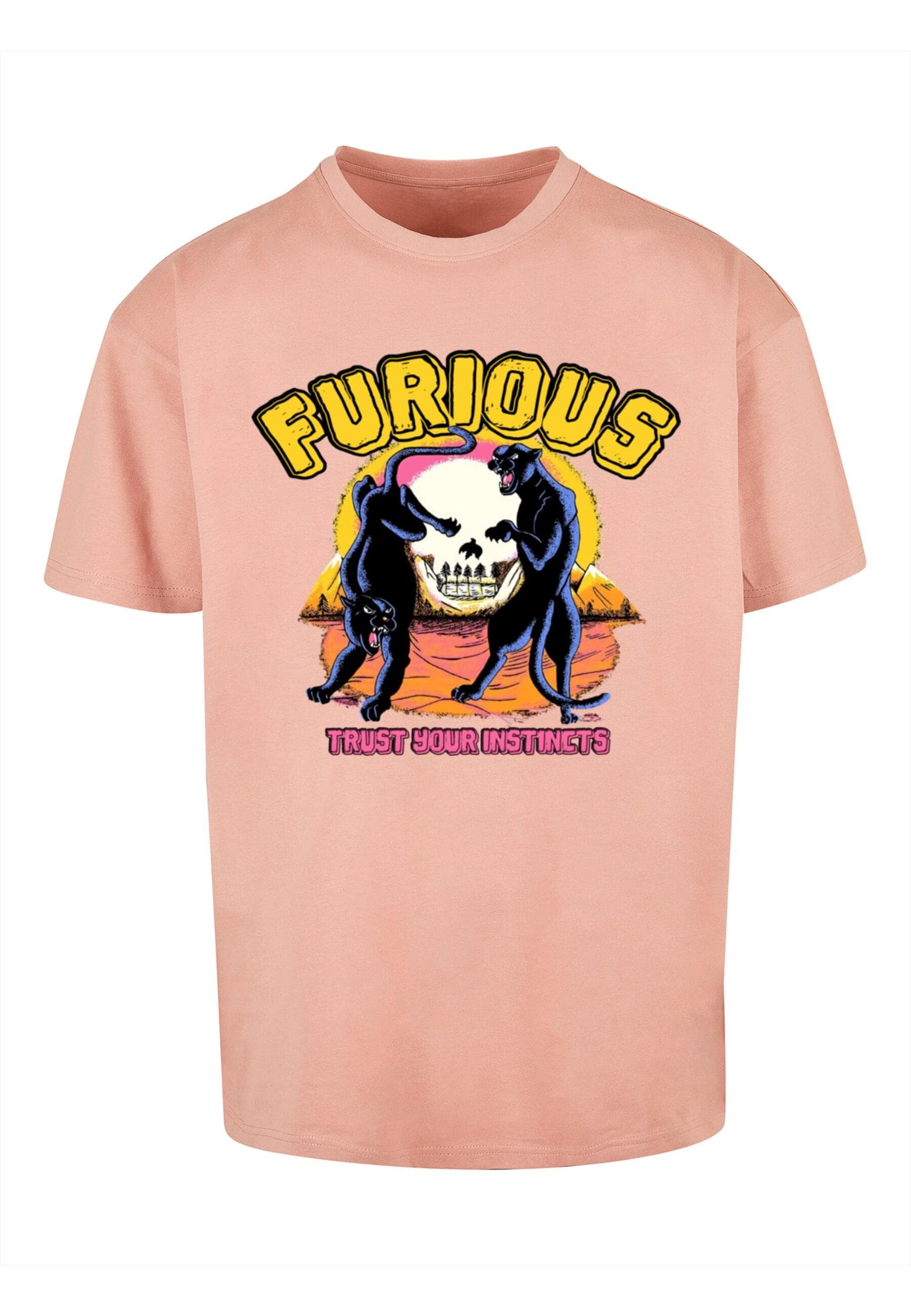 2Y Studios T-Shirt "2Y Studios Herren Furious Oversize Tee" 1 Stk. tlg. günstig online kaufen