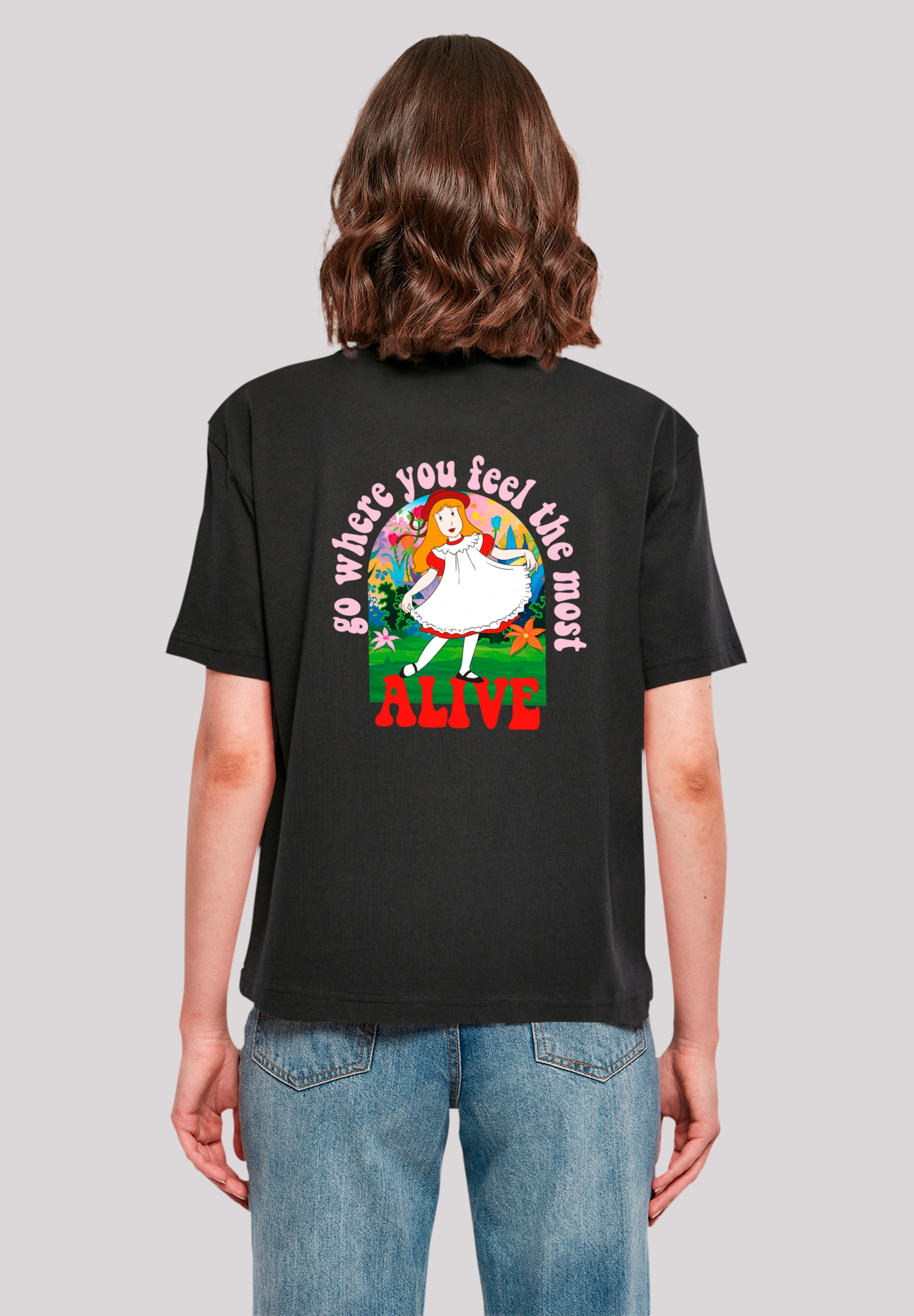 F4NT4STIC T-Shirt "Alice im Wunderland", Nostalgie, Retro Print, Kinderseri günstig online kaufen