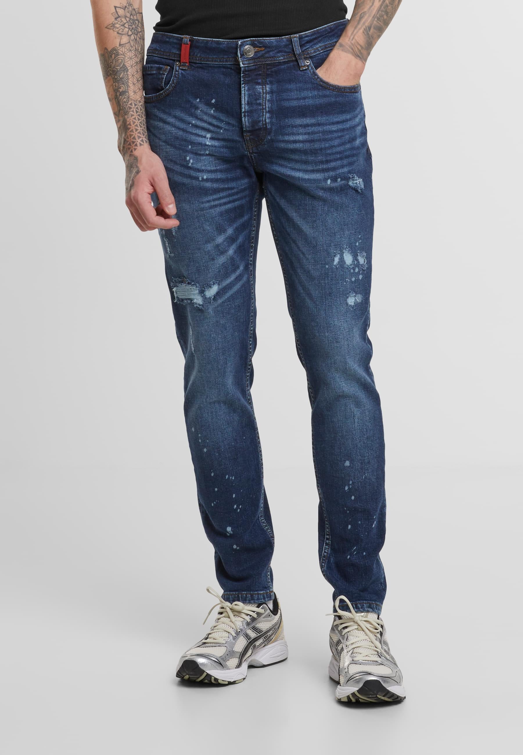 2Y Premium Bequeme Jeans »2Y Premium 2Y JUAN DESTROYED SLIM FIT JEANS«