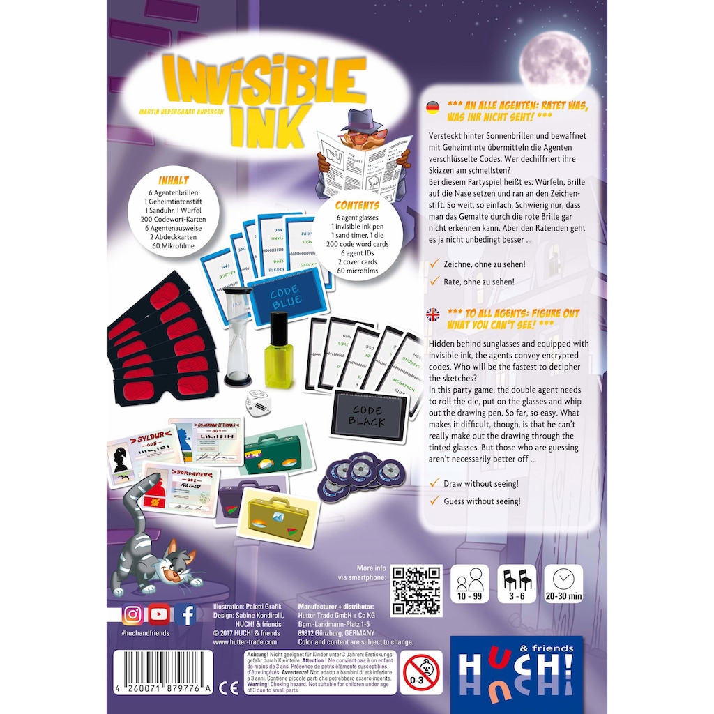 Huch! Spiel »Invisible Ink«