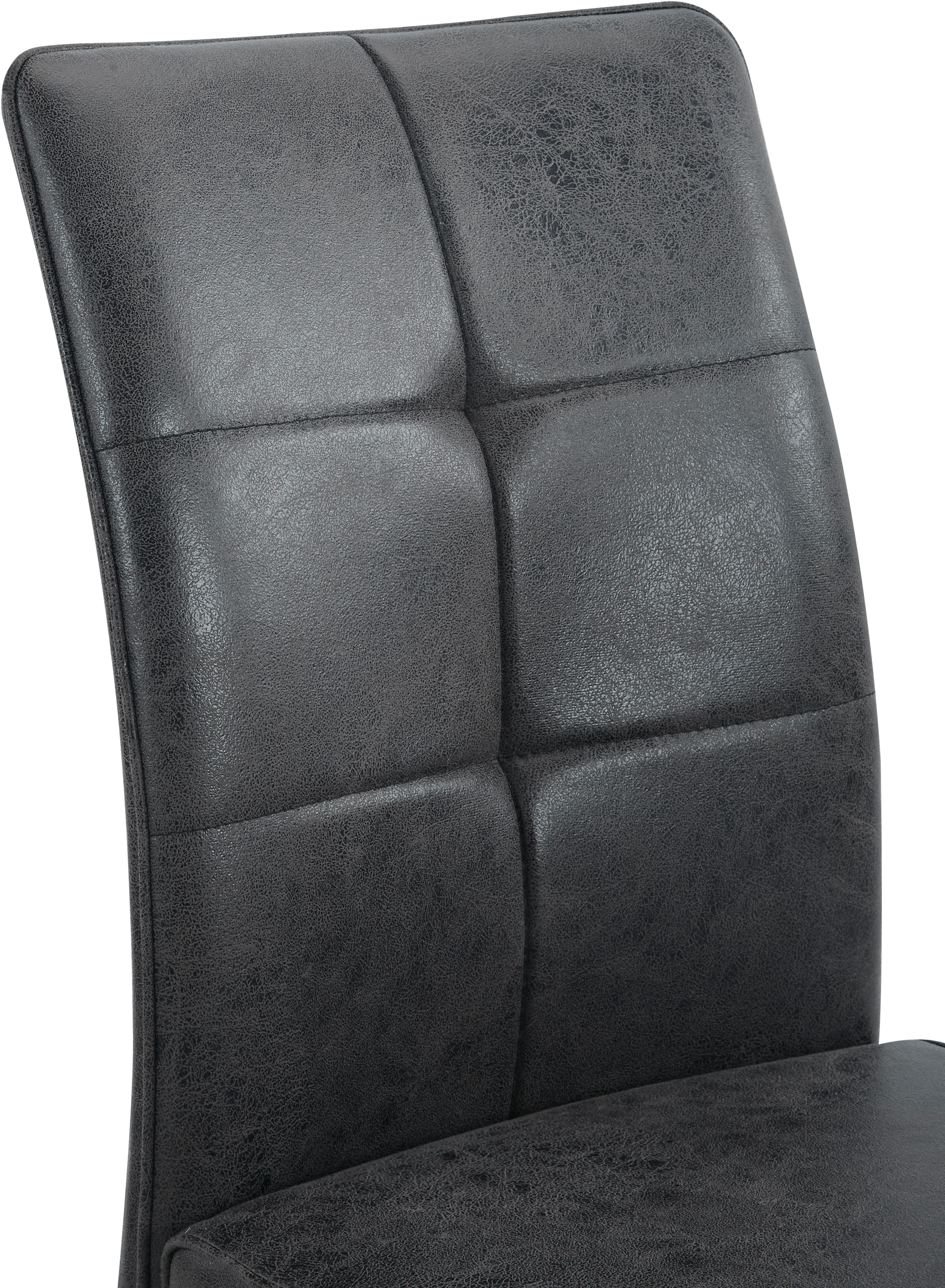 HELA Freischwinger »MALTA« (Set) 1 Stk.verschiedene Bezüge, Gestell Hochkant, Steppnähte