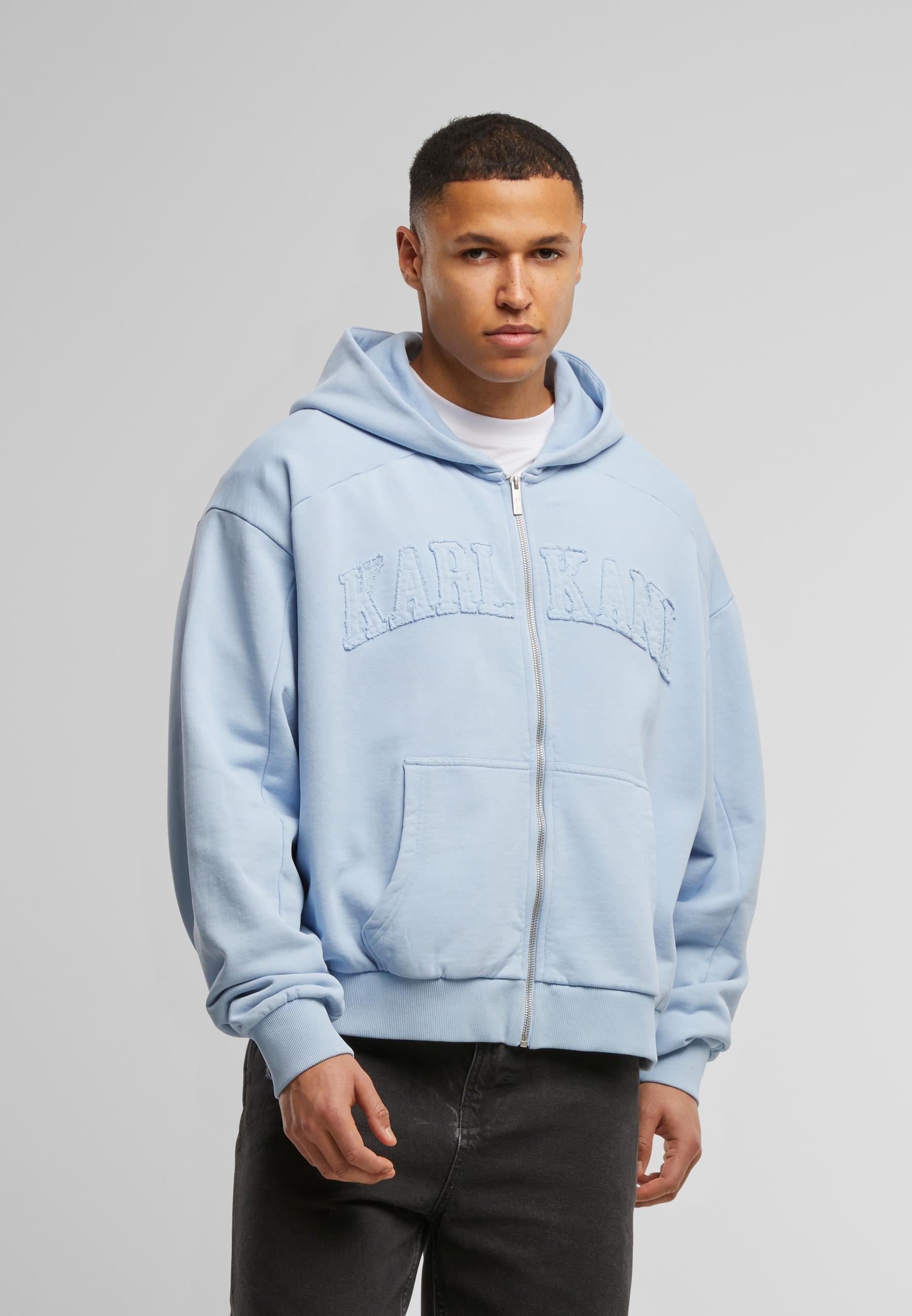Karl Kani Sweatjacke »Karl Kani College Heavy Crop Zip Hoodie«