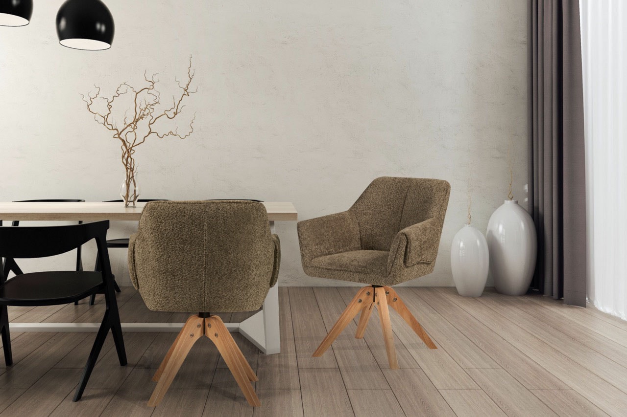 Kayoom Polsterstuhl "Stuhl Dian 225, TOPSELLER bequem, formschönes Design" günstig online kaufen