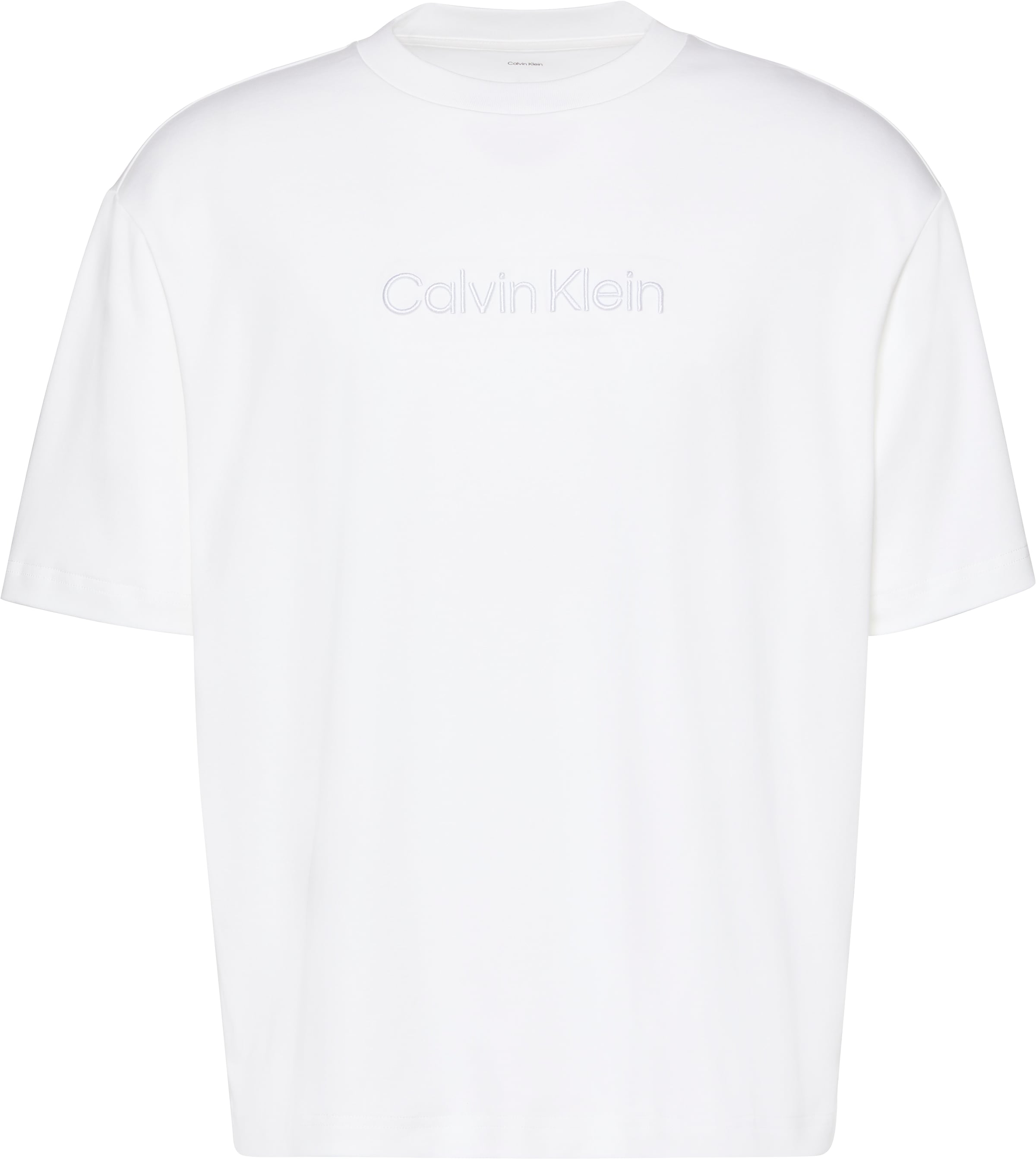 Calvin Klein T-Shirt »A - Rel Fashion Logo Tee«, Mit Rundhalsausschnitt
