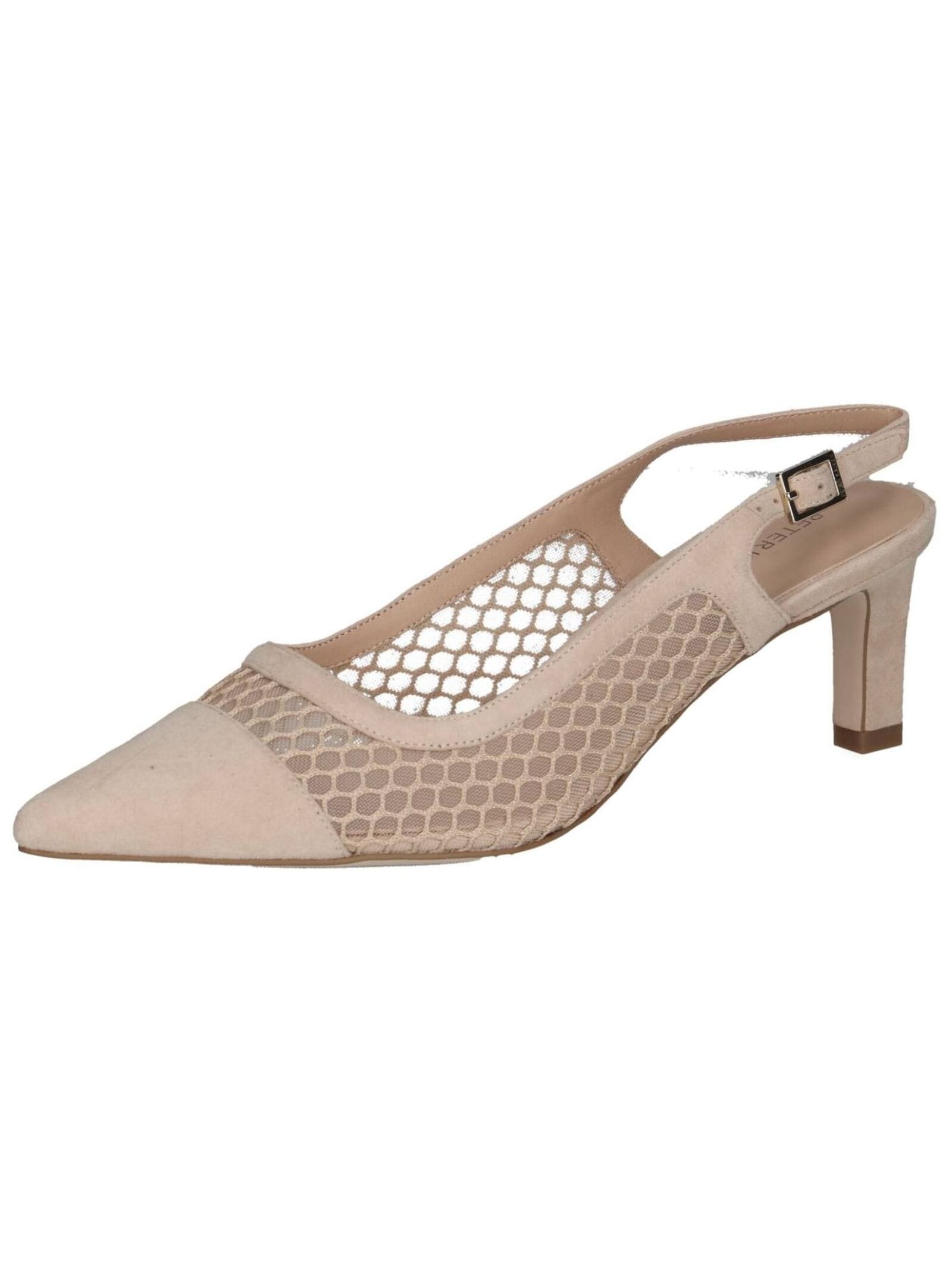 Peter Kaiser Slingpumps "Peter Kaiser Pumps Leder/Textil" günstig online kaufen