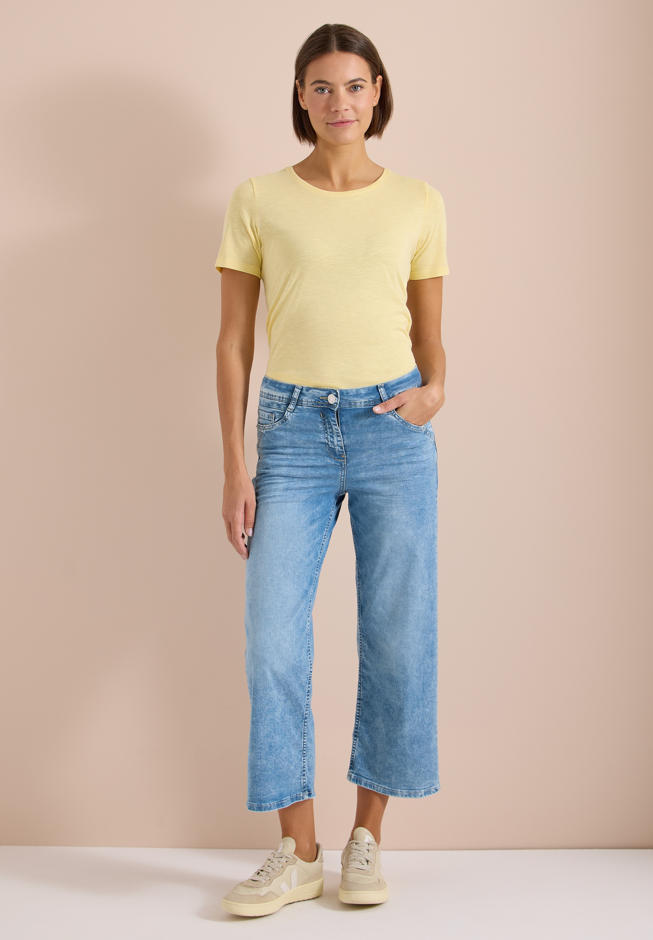 Cecil Slim-fit-Jeans in 7/8-Länge