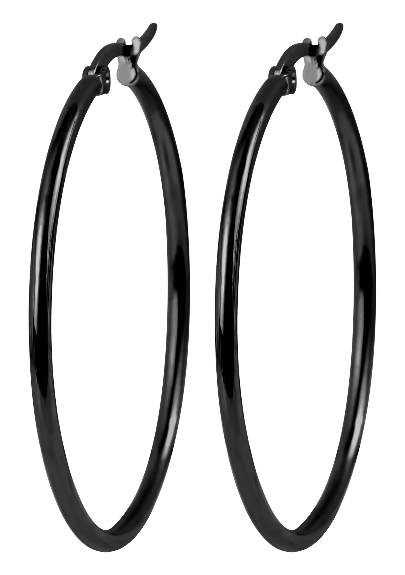 Adelia´s Paar Creolen »Damen Ohrringe – Creole aus Edelstahl« Zum Verschenken – ideal zum Muttertag