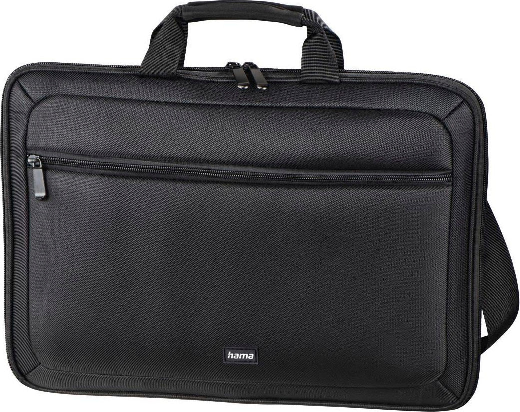 HAMA Laptoptasche "Laptop Tasche bis 40 cm (15,6"), schwarz", B/H/T: 42cm x 31cm x 5cm, schwarz, Taschen