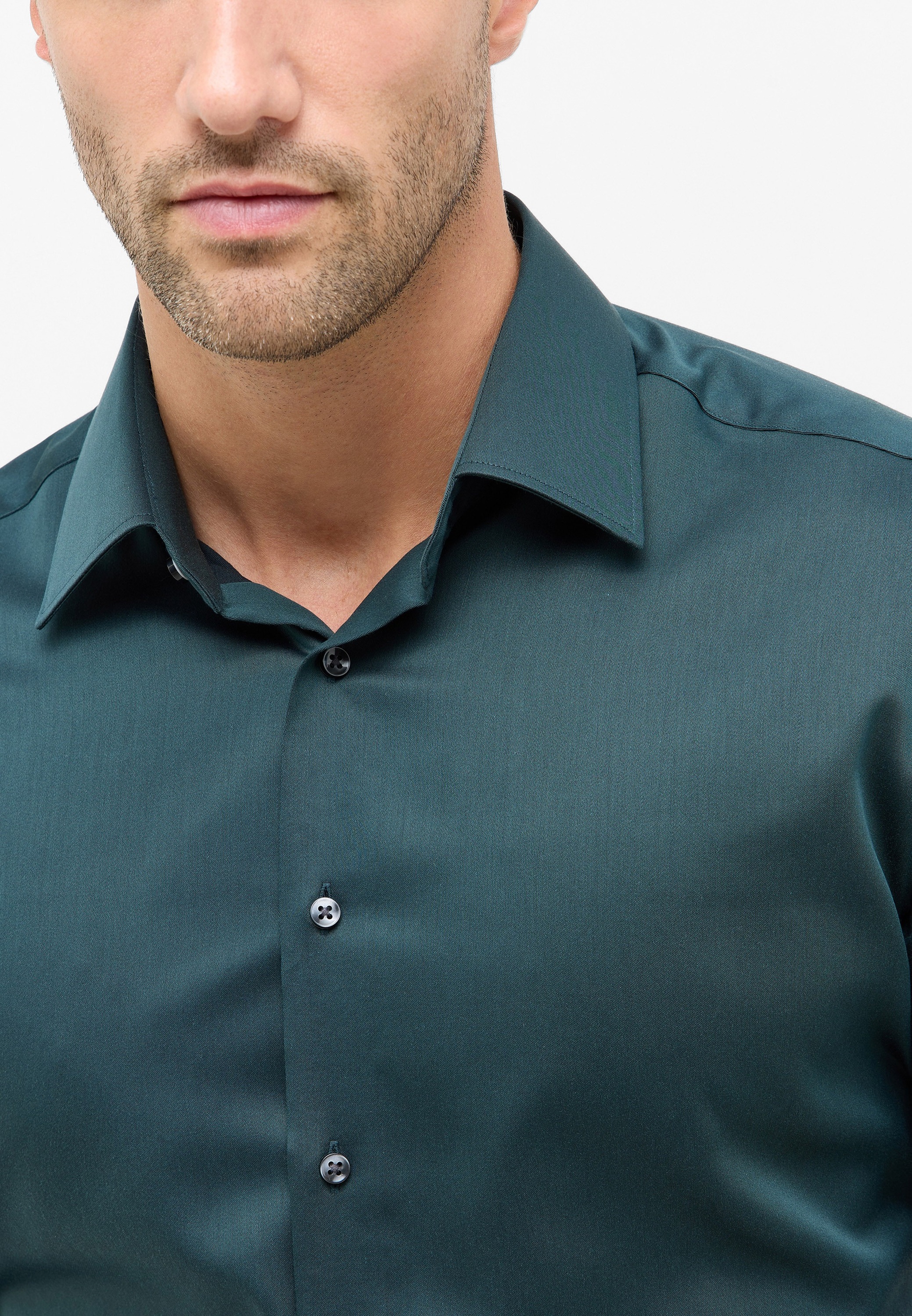 Eterna Langarmhemd »MODERN FIT«, NON IRON (bügelfrei)