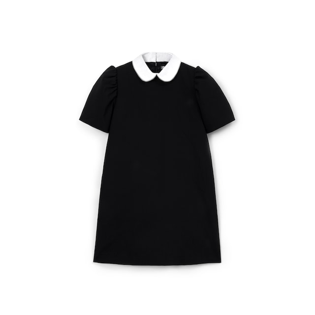 bestellen Jerseykleid, mit Gulliver online | Kontrastkragen BAUR