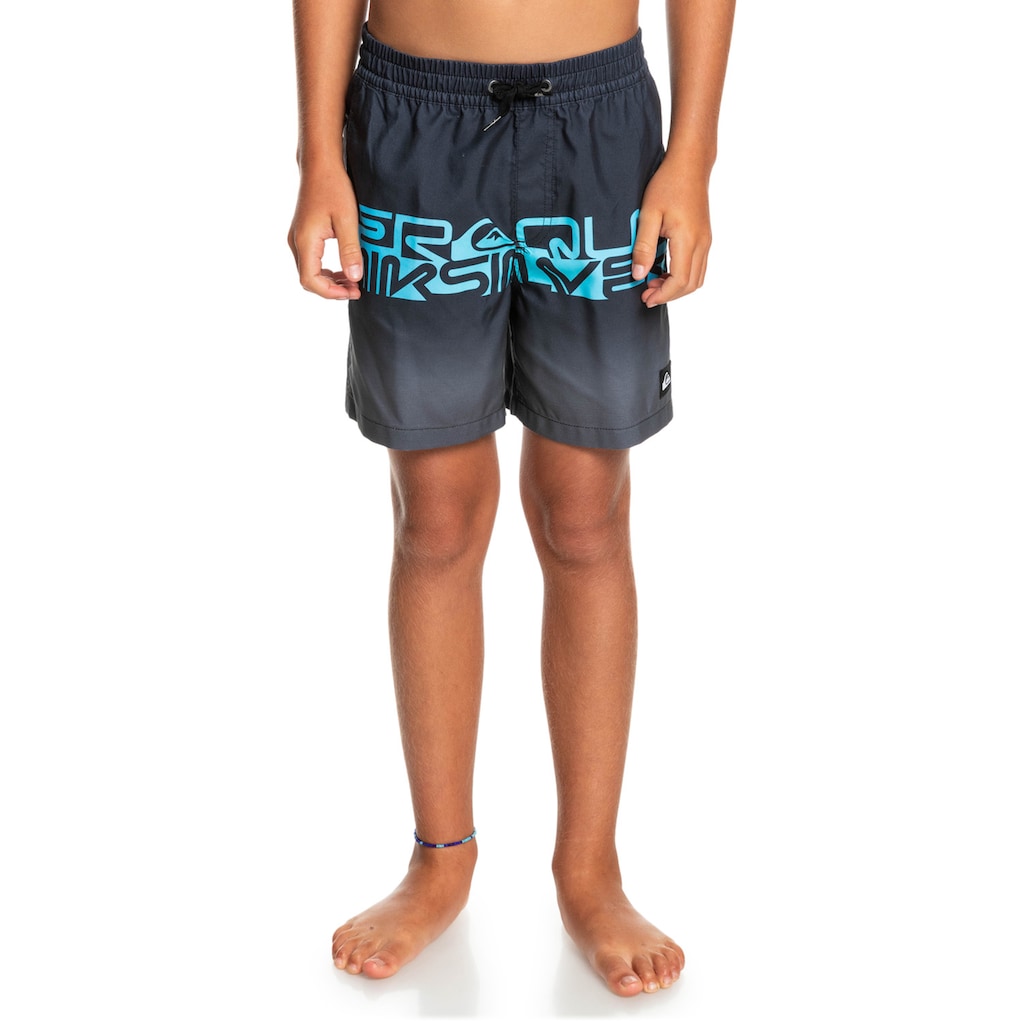 Quiksilver Badeshorts »Word block 14"«